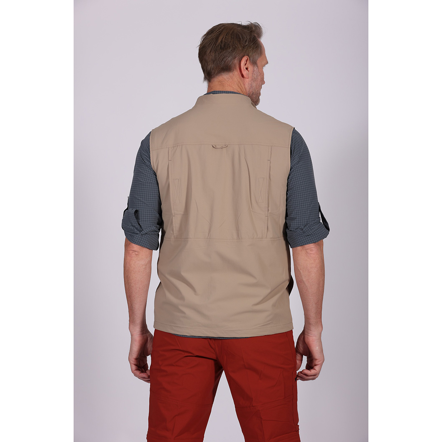 Herren Maul Sport Beige GrUEnten XT - Weste elastic 36 54 Weste