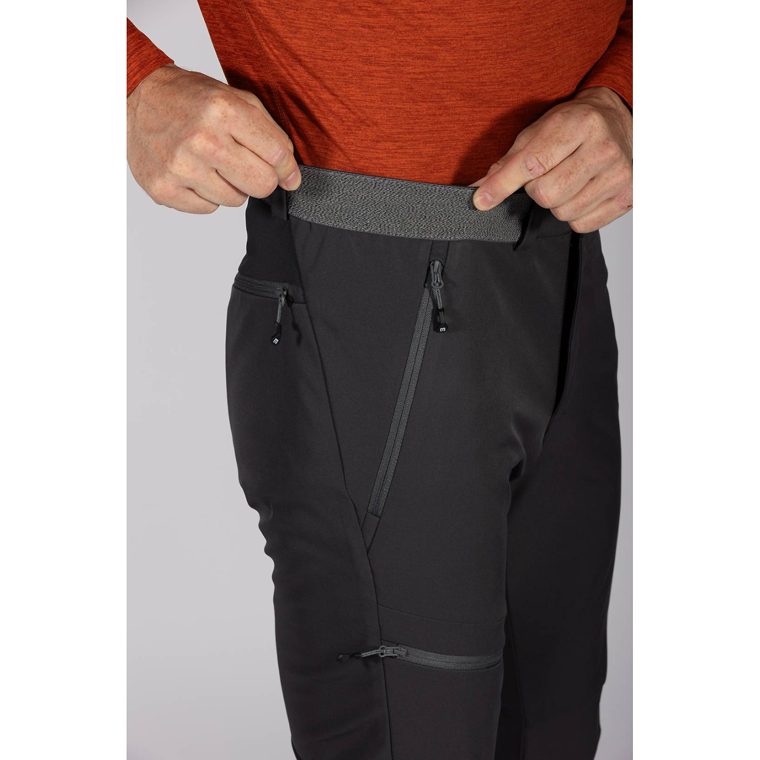 Herren Maul Sport Dunkelgrau Balmhorn XT 10.0 - Hybrid Soft 0908 48 Hose