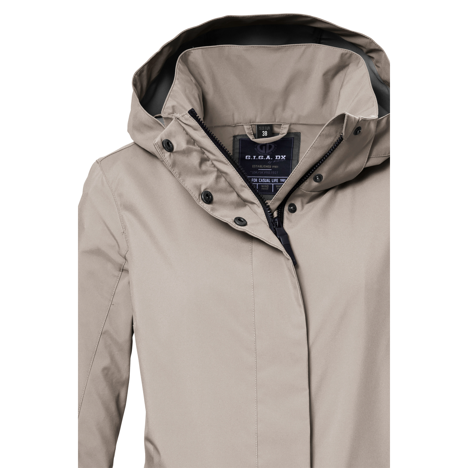 Damen G.I.G.A. DX by killtec Sand GS 95 WMN SFTSHLL PRK 00331 50 Mantel
