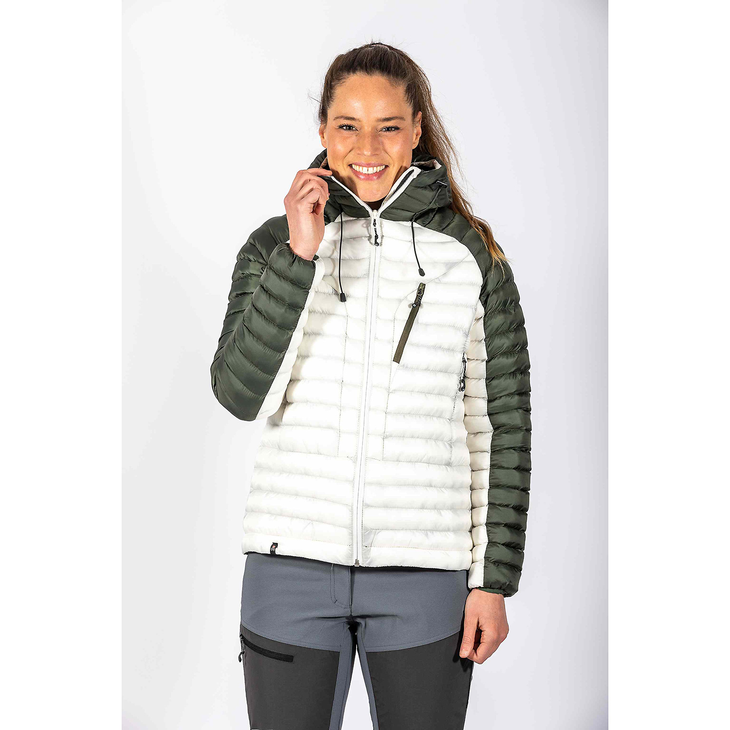 Damen Maul Sport Tannengrün Annaberg - Steppjacke + Kapuze 0760 48 Funktionsjacke