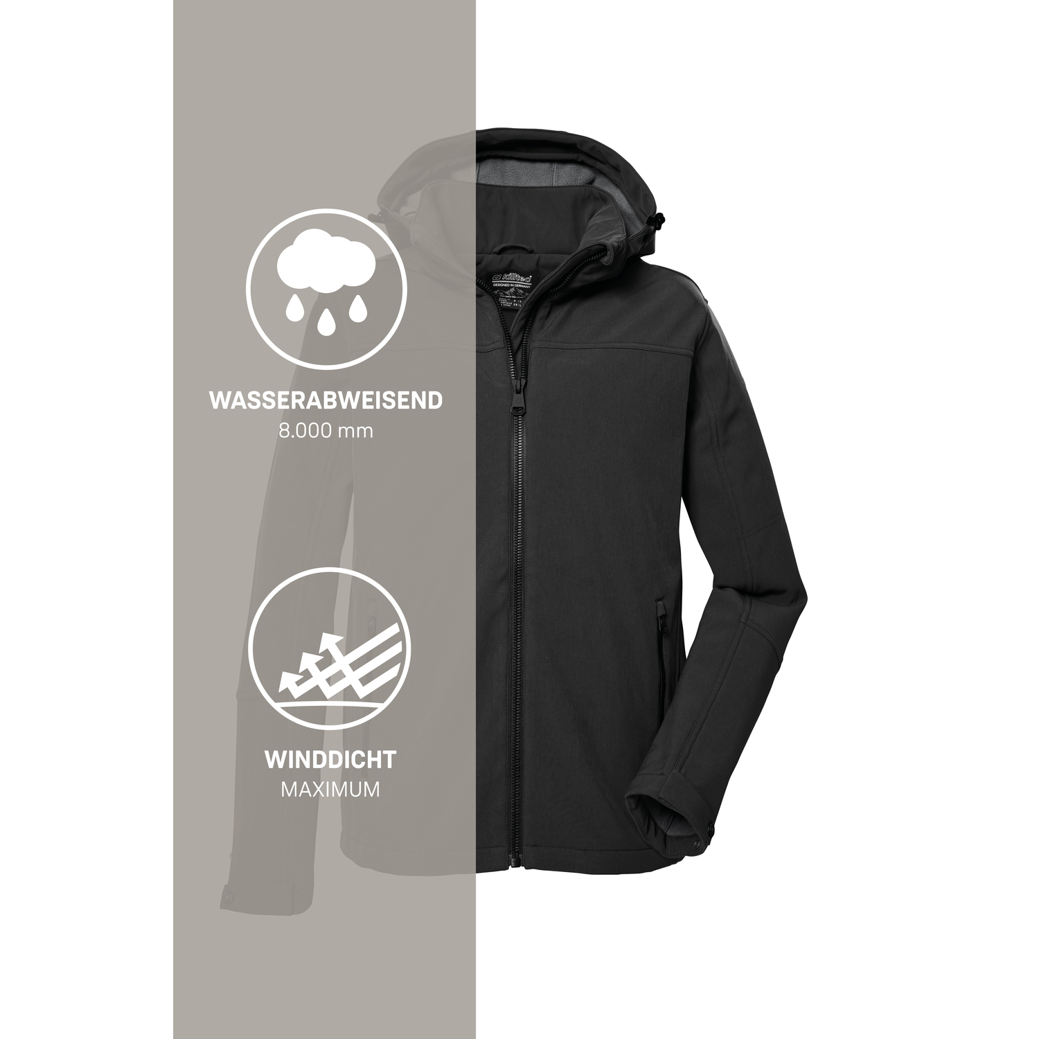 Herren killtec Schwarz