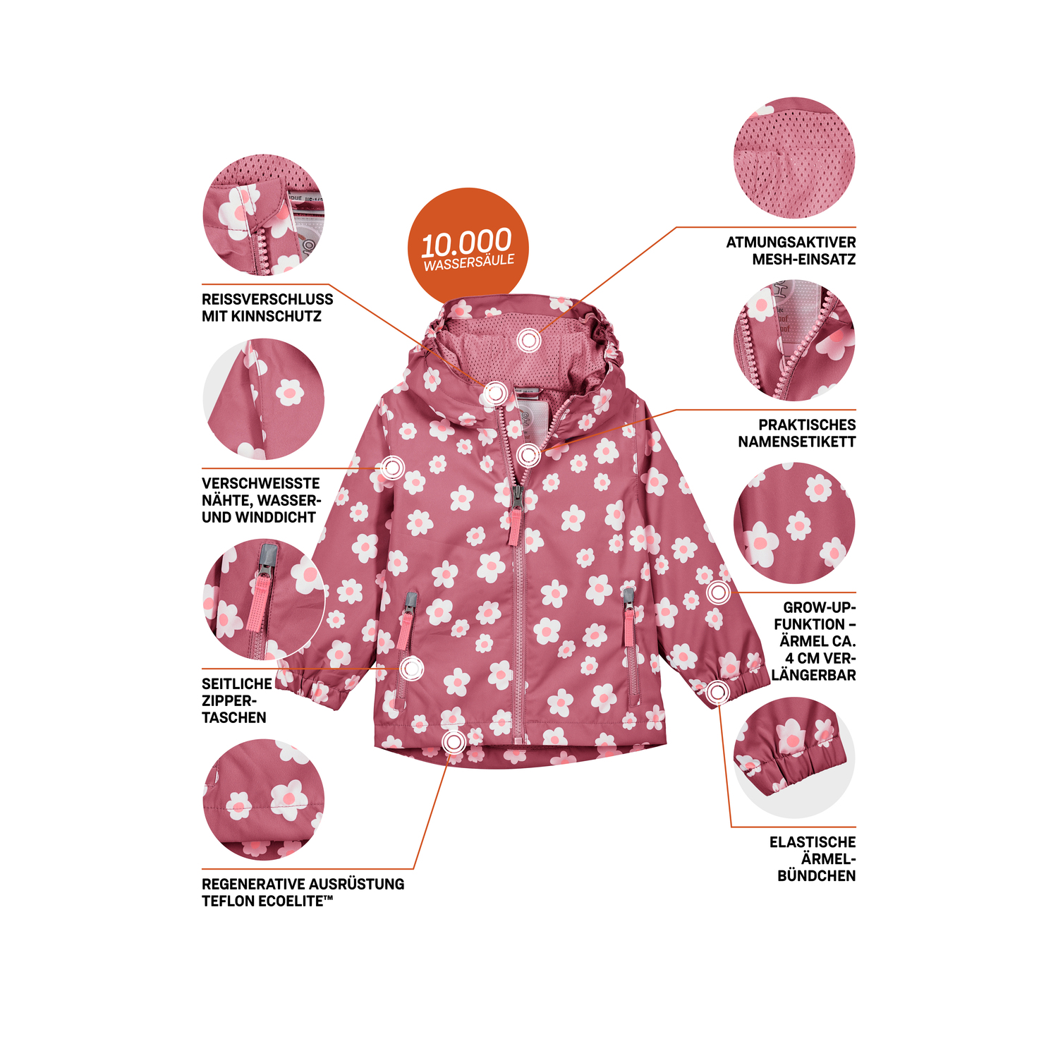 Minis first instinct by killtec Rose FIOS 24 MNS JCKT Funktionsjacke