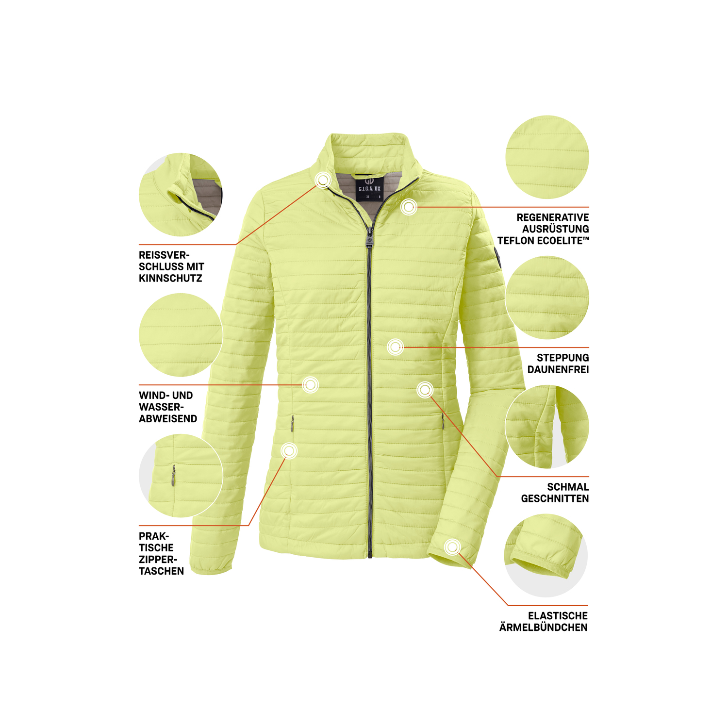 Damen G.I.G.A. DX by killtec Grün GS 112 WMN QLTD JCKT Funktionsjacke
