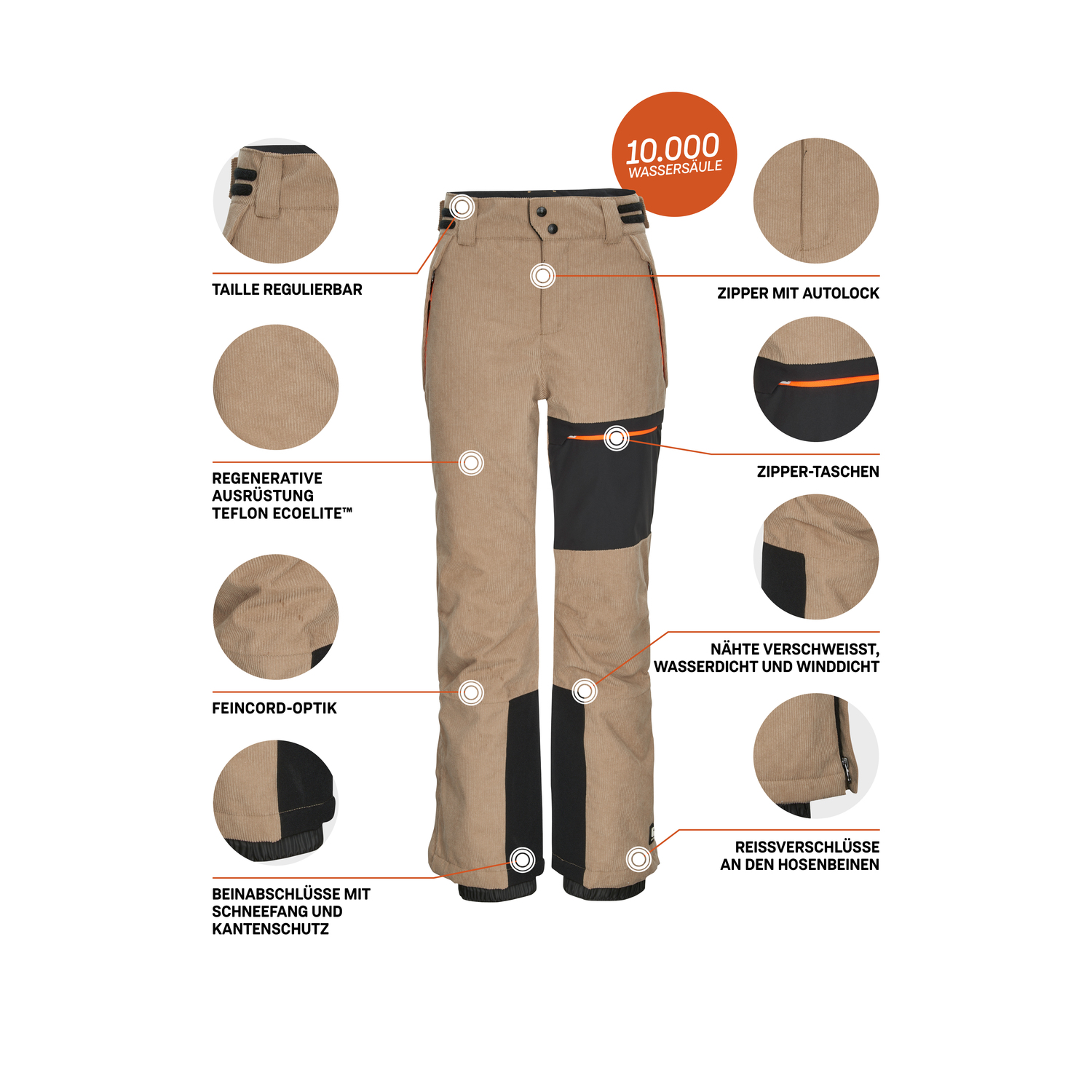 Kinder killtec Beige