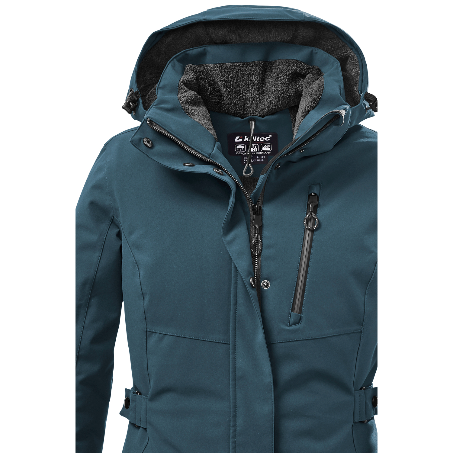 Damen killtec Petrol KOW 165 WMN PRK 00744 54 Mantel