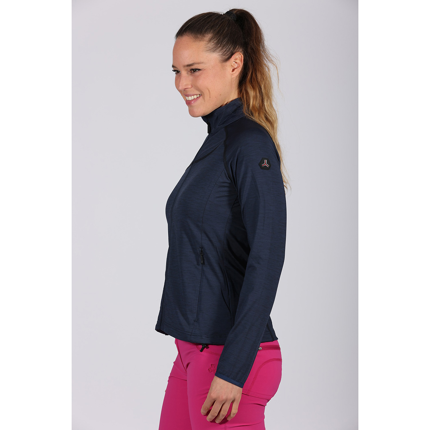 Damen Maul Sport Marine Manaslu - leichte Fleecejacke 72 48 Unterjacke