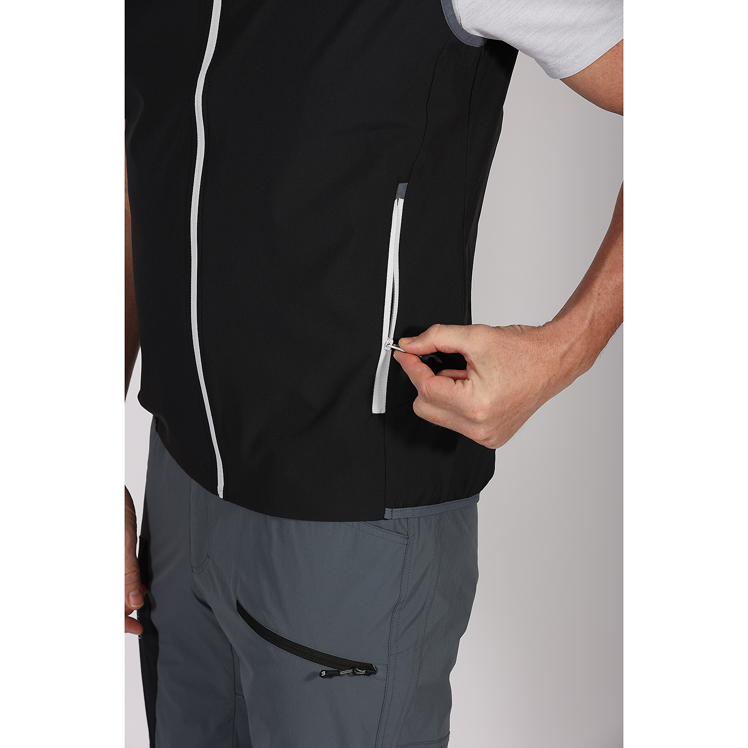 Herren Maul Sport Dunkelgrau Irschenberg XT - 1/2 Hemd elas 42 54 Hemd