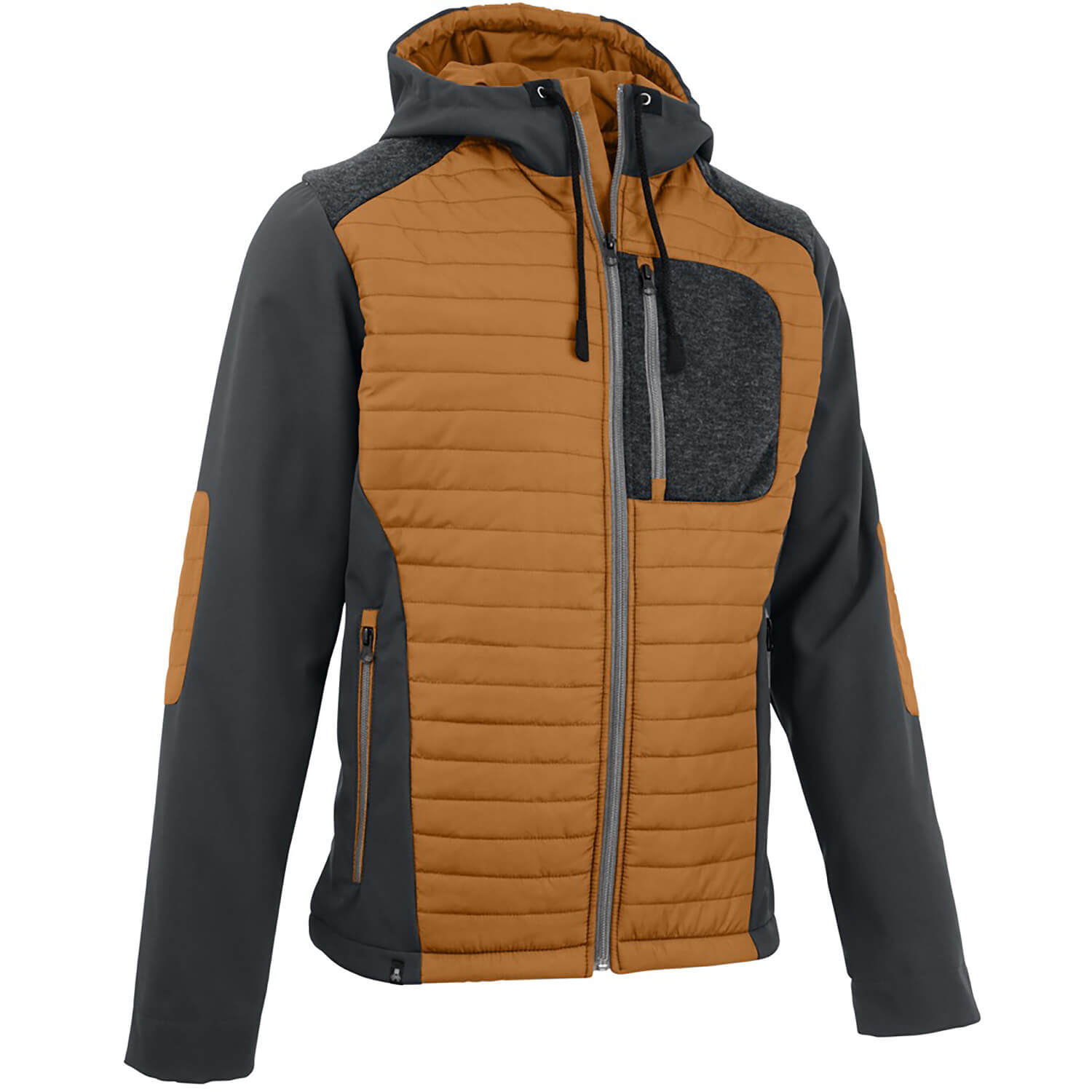 Herren Maul Sport Senf Penia 2XT-HybridSteppjacke+Kap 4101 66 Funktionsjacke