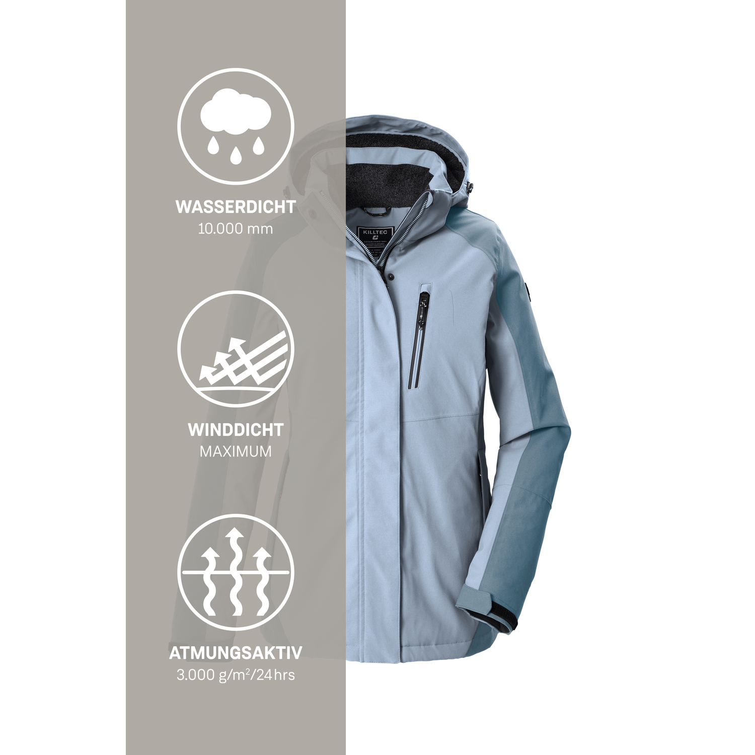 Damen killtec Blau