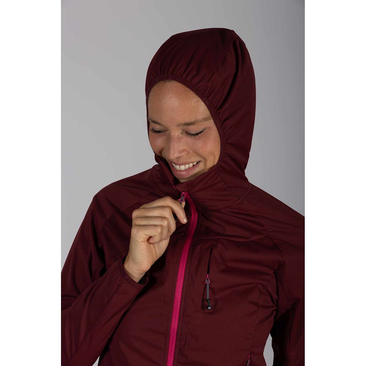 Damen Maul Sport Dunkelrot Wildbarren 10.0 - Softshelljac 8282 34 Funktionsjacke