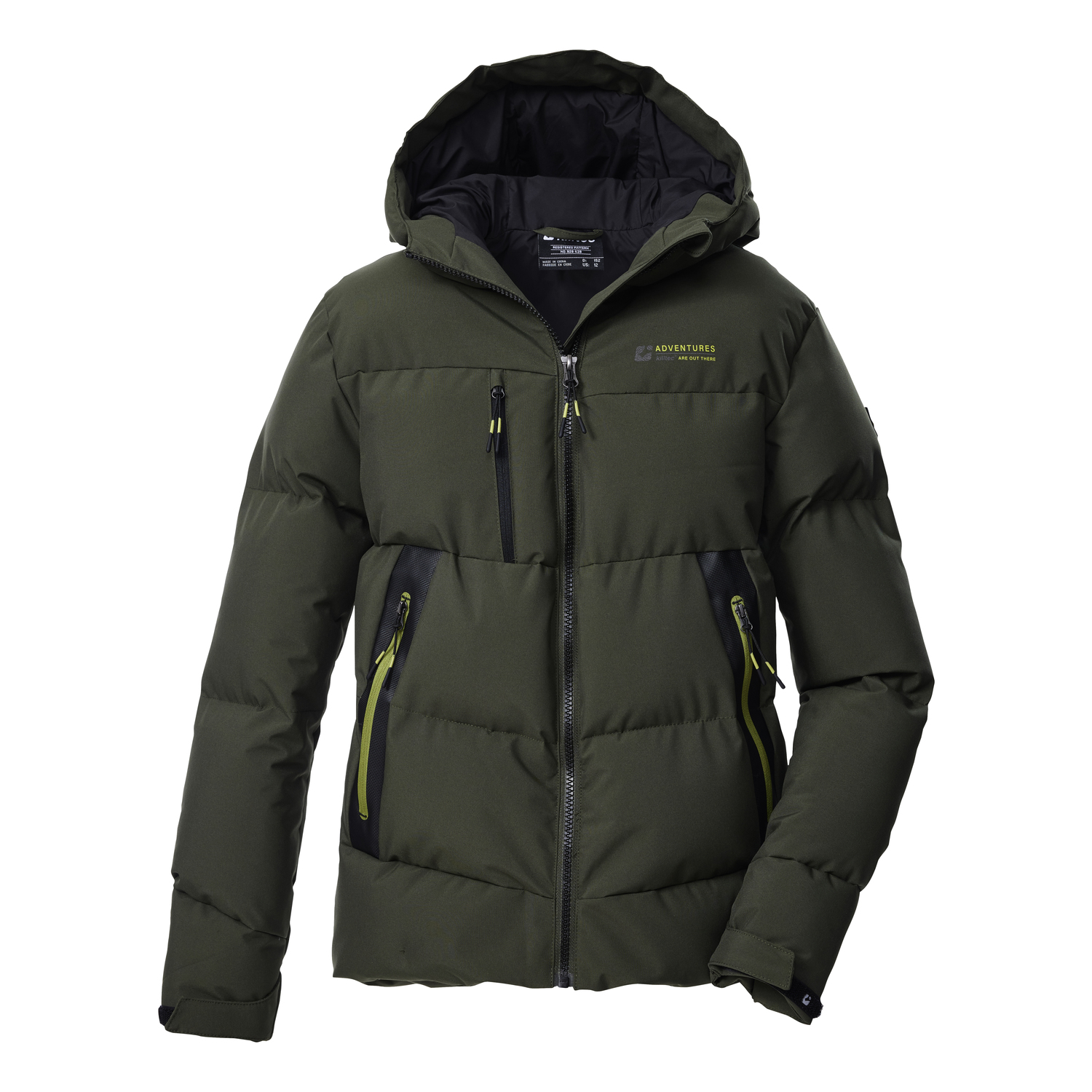 Kinder killtec Dunkeloliv KOW 239 BYS QLTD JCKT Funktionsjacke