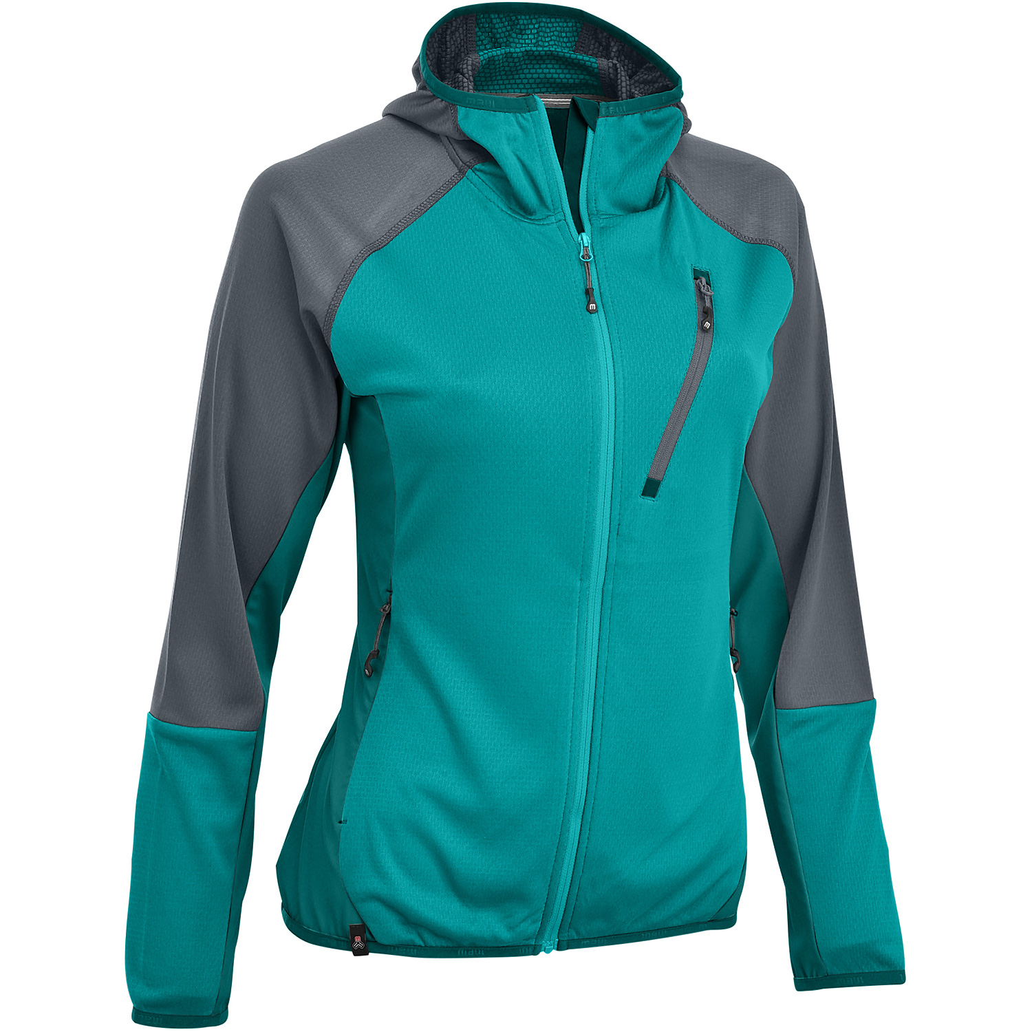 Damen Maul Sport Türkis Riedlerspitz XT - leichte Flee 6710 36 Unterjacke