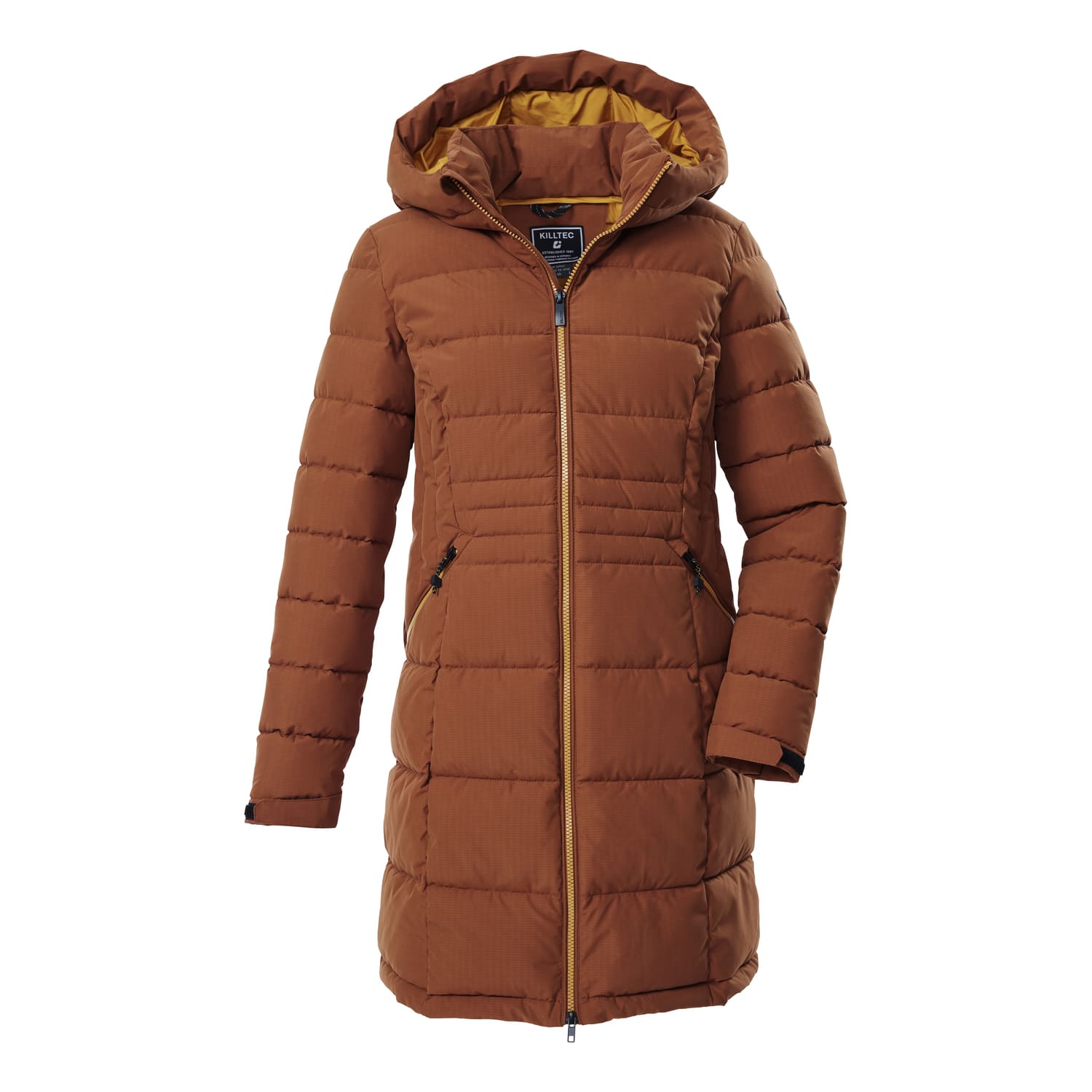 Damen killtec Braun KOW 11 WMN QLTD PRK 00115 50 Mantel