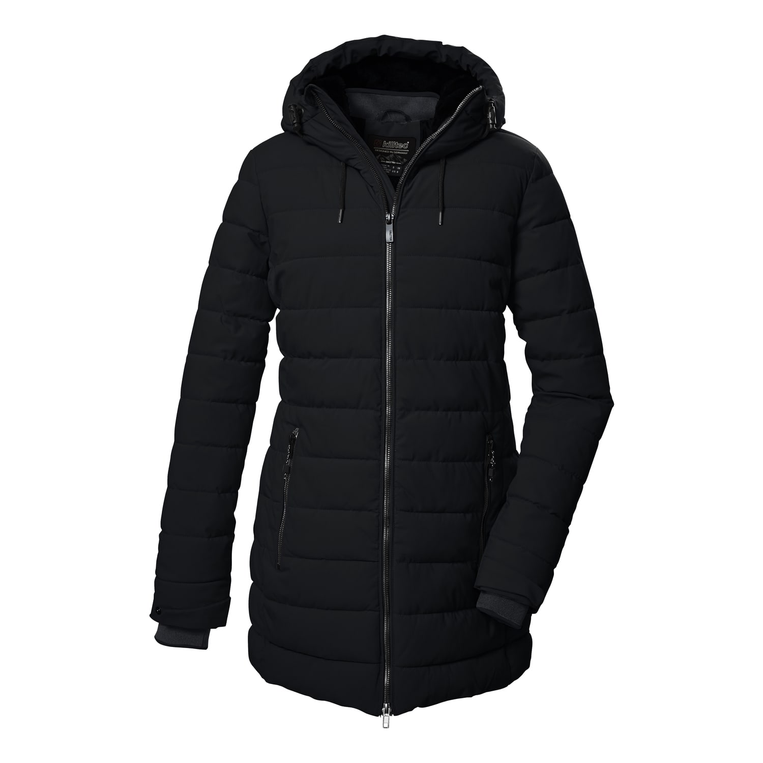 Damen killtec Schwarz KOW 55 WMN QLTD PRK 00200 50 Mantel