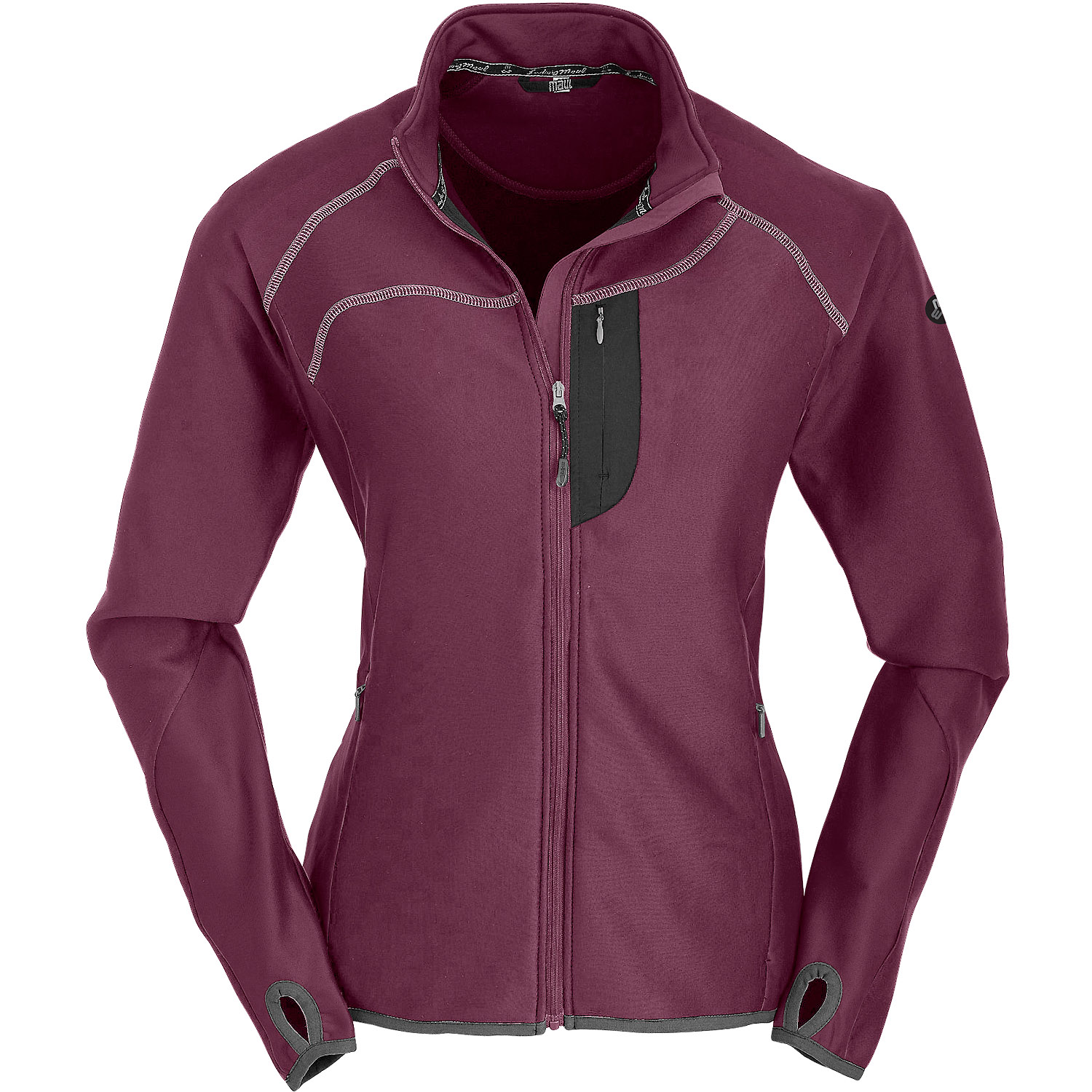 Damen Maul Sport Flieder Karstein II - 1/1 Funktionsshi 6565 60 Shirt