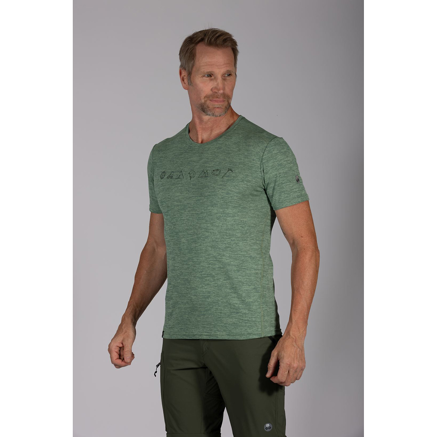 Herren Maul Sport Türkis Grinberg fresh - 1/2 T-Shirt m 16 66 Shirt