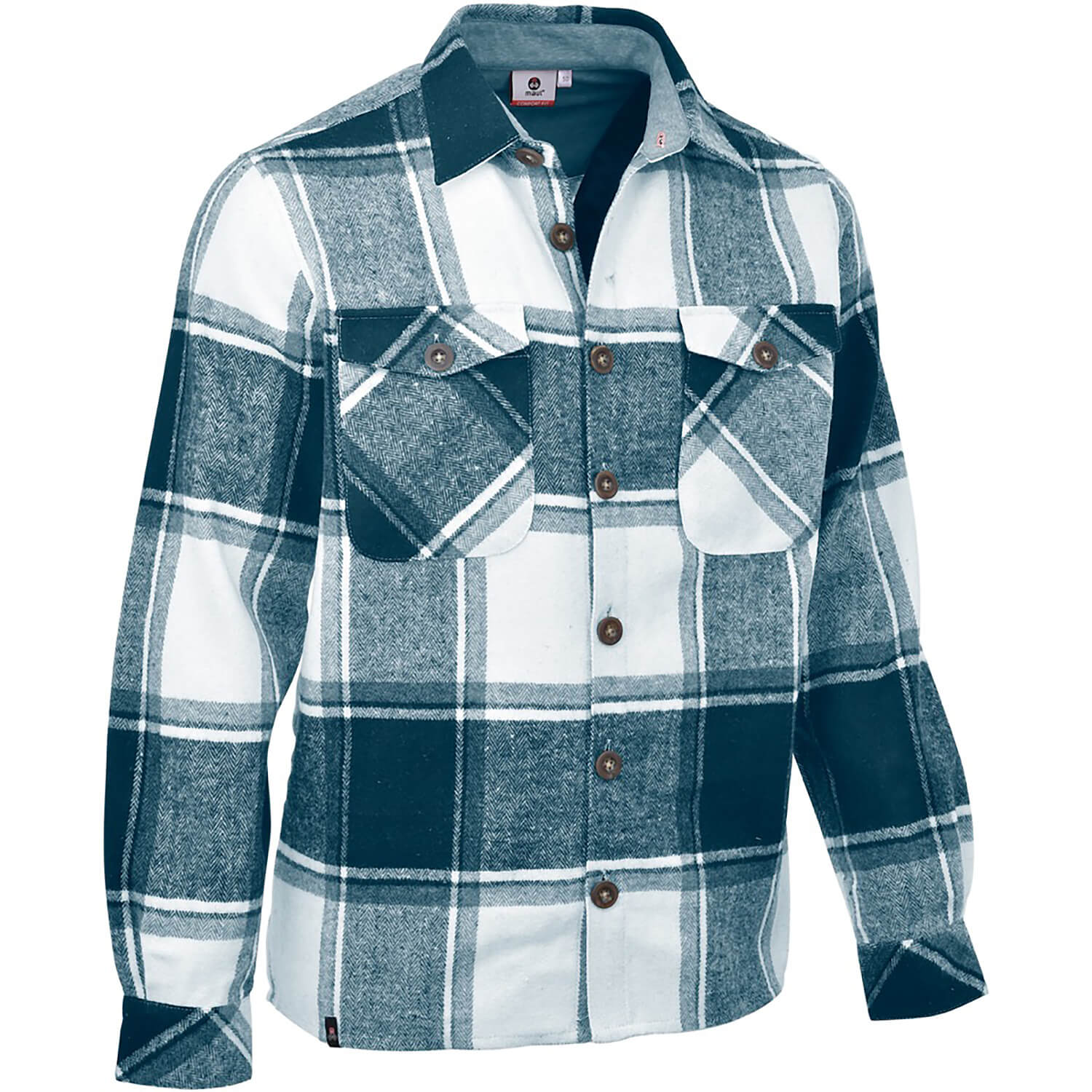 Herren Maul Sport Petrol Kreuzkopf HybridSteppjacke+Kap 6060 54 Funktionsjacke