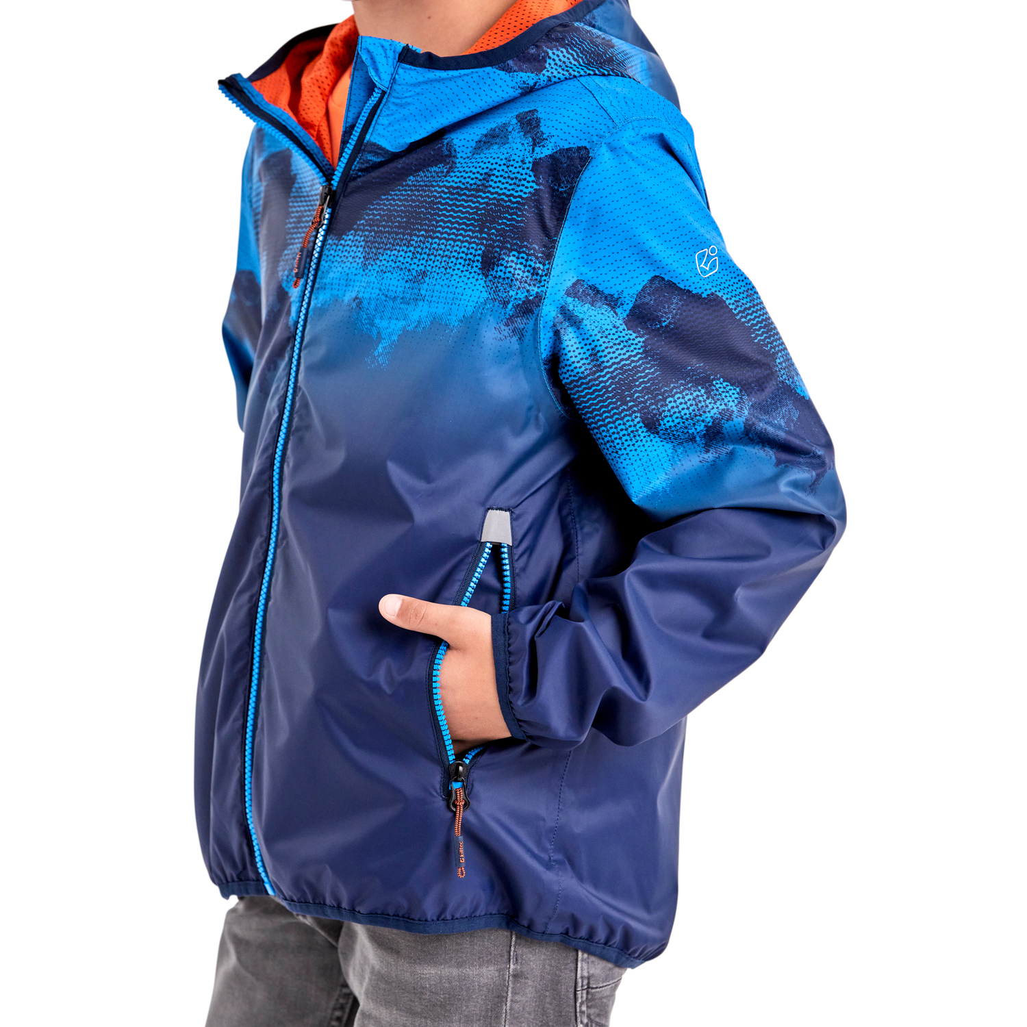 Jungen Kinder killtec Blau Lyse BYS JCKT B 00838 164 Regenjacke