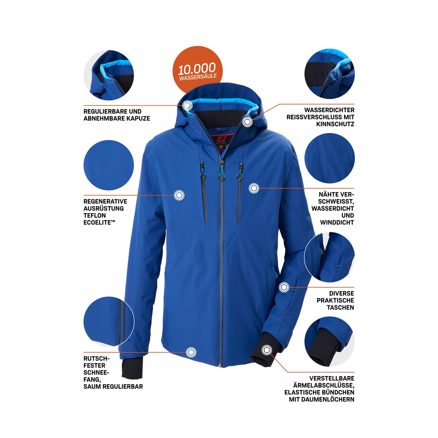 Herren killtec Marine