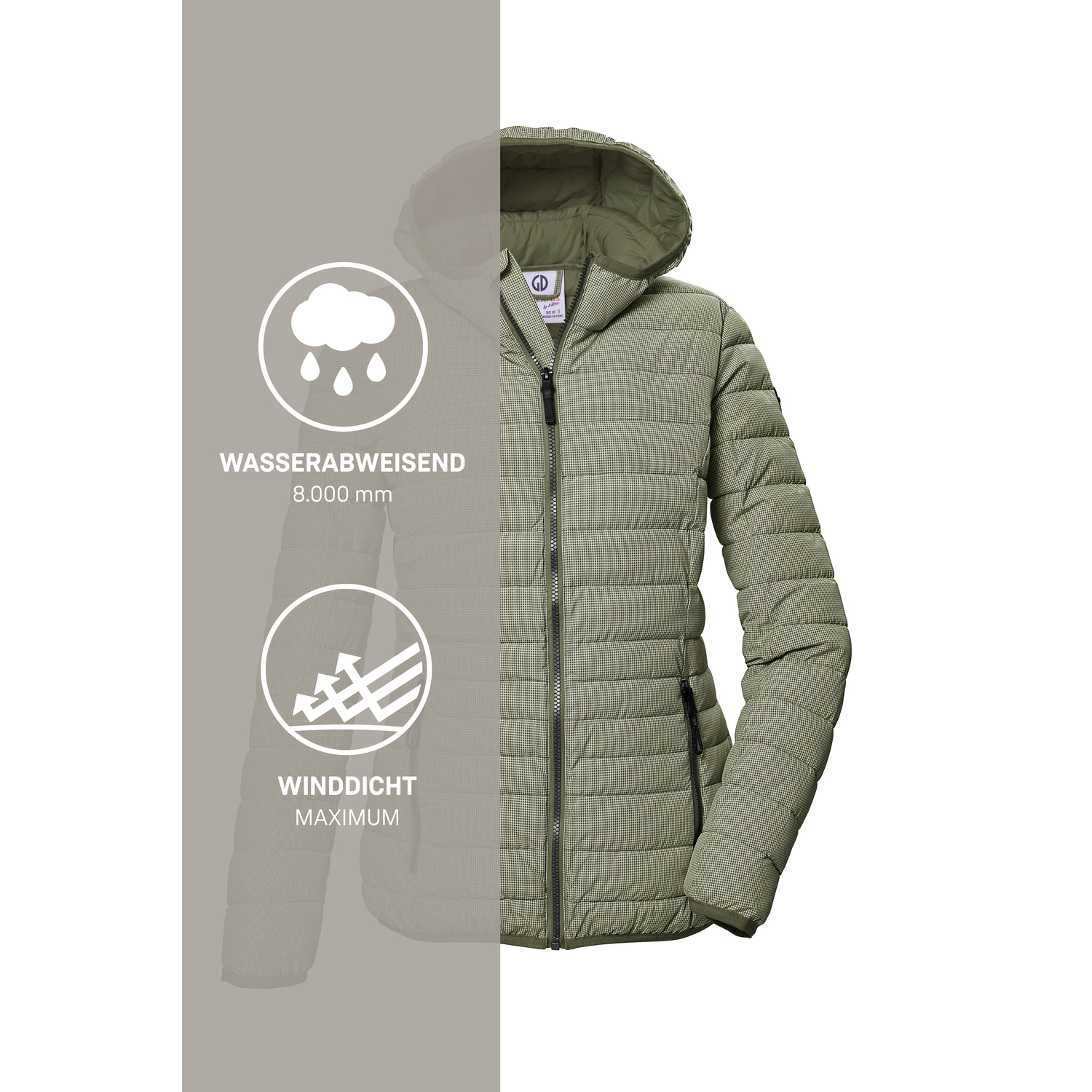 Damen G.I.G.A. DX by killtec Grün GS 65 WMN QLTD JCKT 00704 50 Funktionsjacke