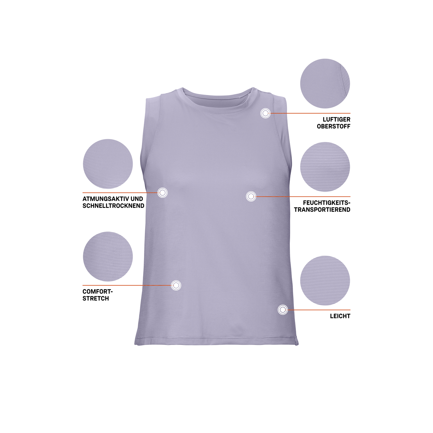 Damen killtec Violett