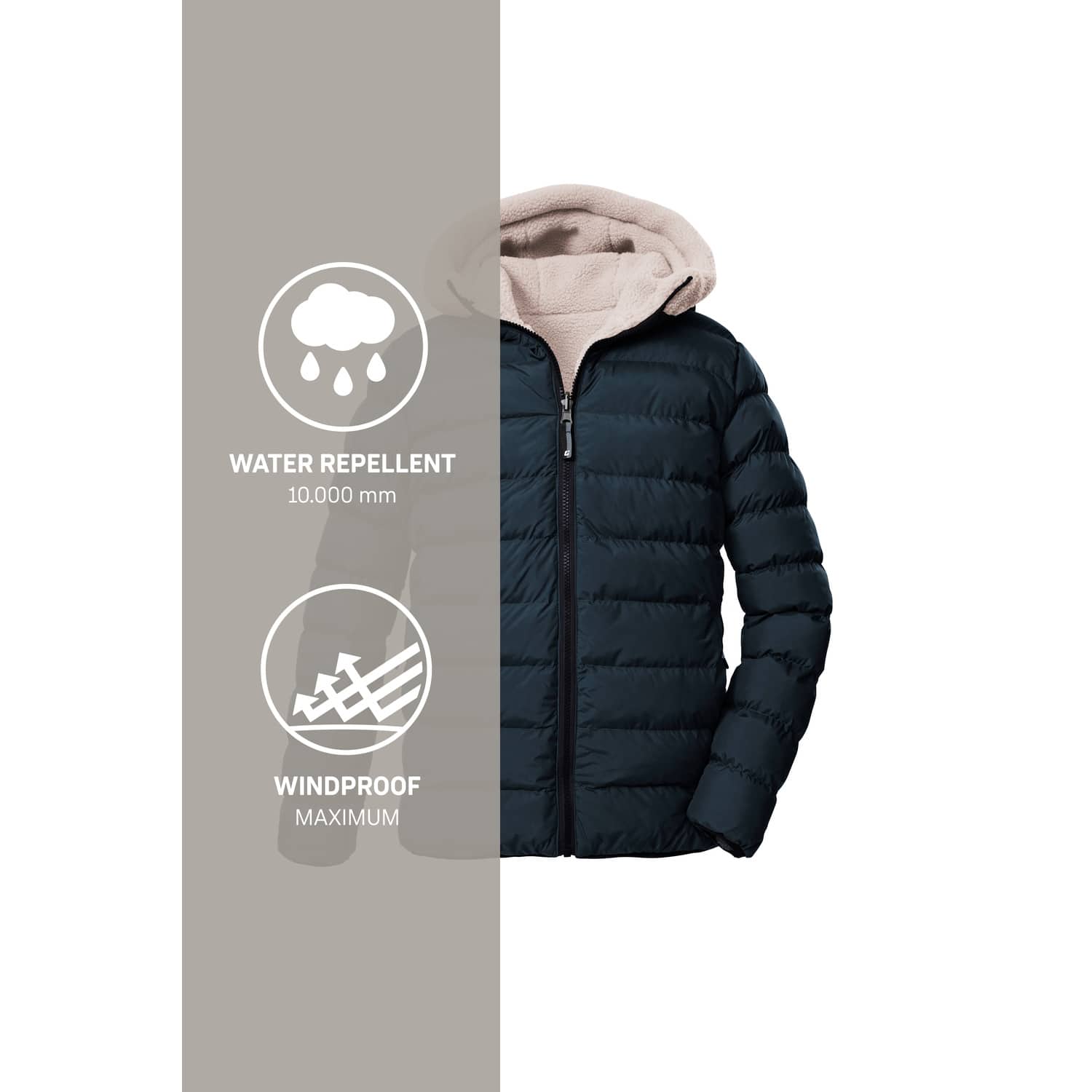 Kinder killtec Blau KOW 231 BYS JCKT 00830 176 Unterjacke