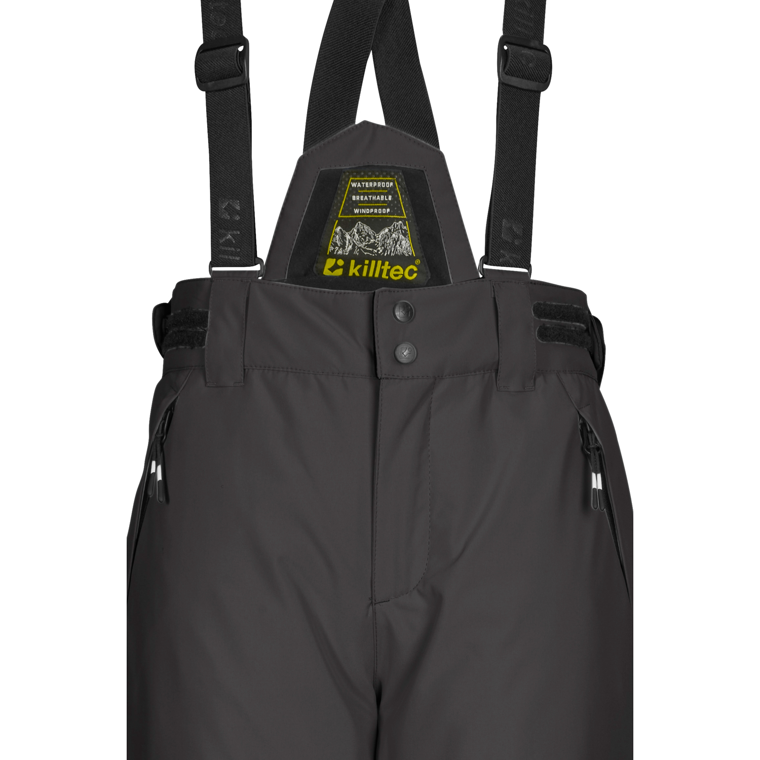 Kinder killtec Steingrau KSW 214 BYS SKI PNTS 00266 176 Latzhose
