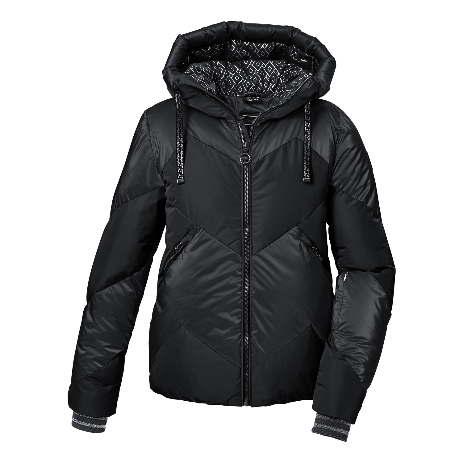 Damen killtec Schwarz KSW 100 WMN SKI QLTD JCKT 00200 46 Funktionsjacke