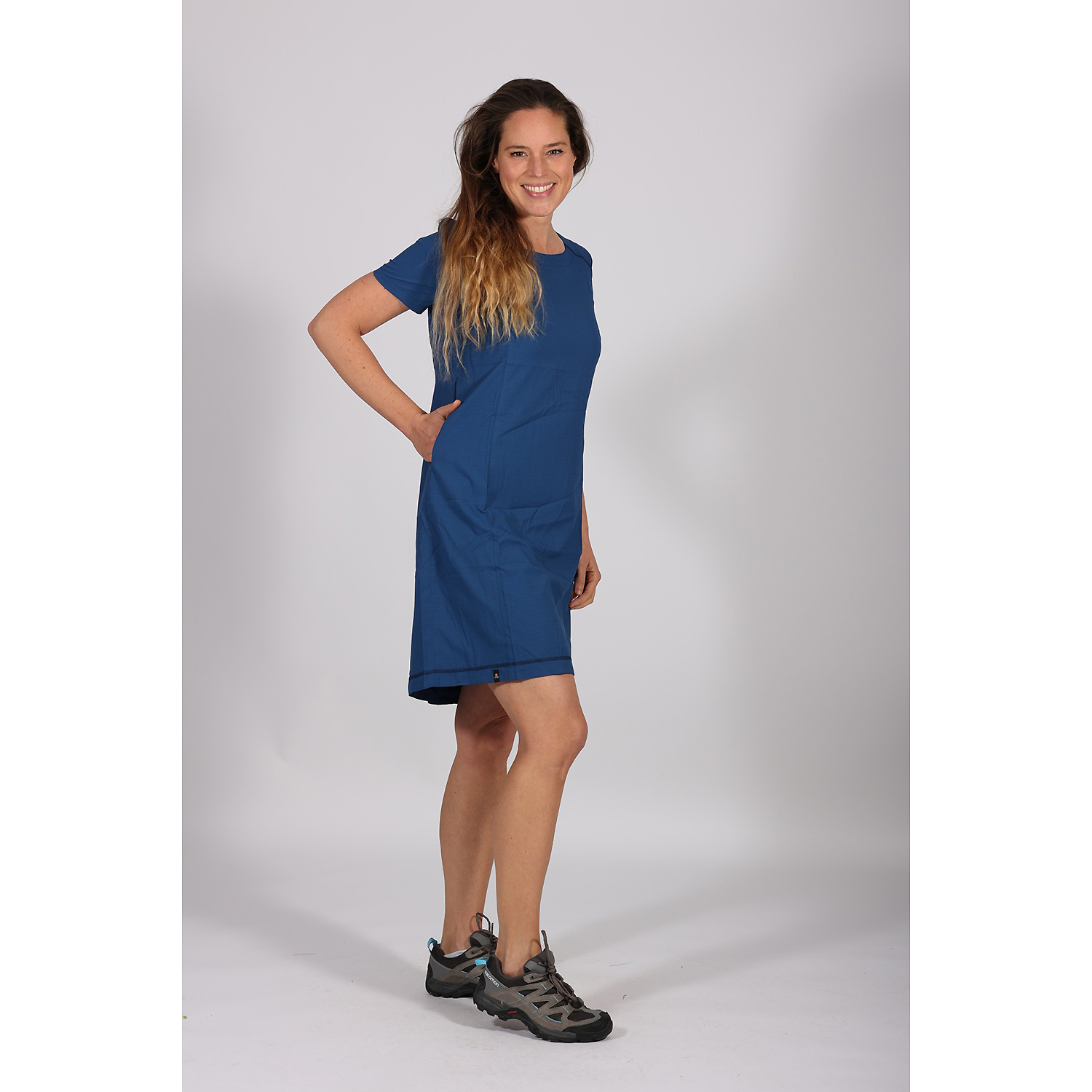 Damen Maul Sport Blau Welschnofen 2XT - Kleid elasti 10 46 Kleid
