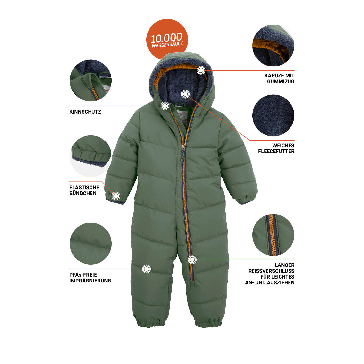 Minis first instinct by killtec Grün FIOW 32 MNS ONPC 00702 122/8 Overall