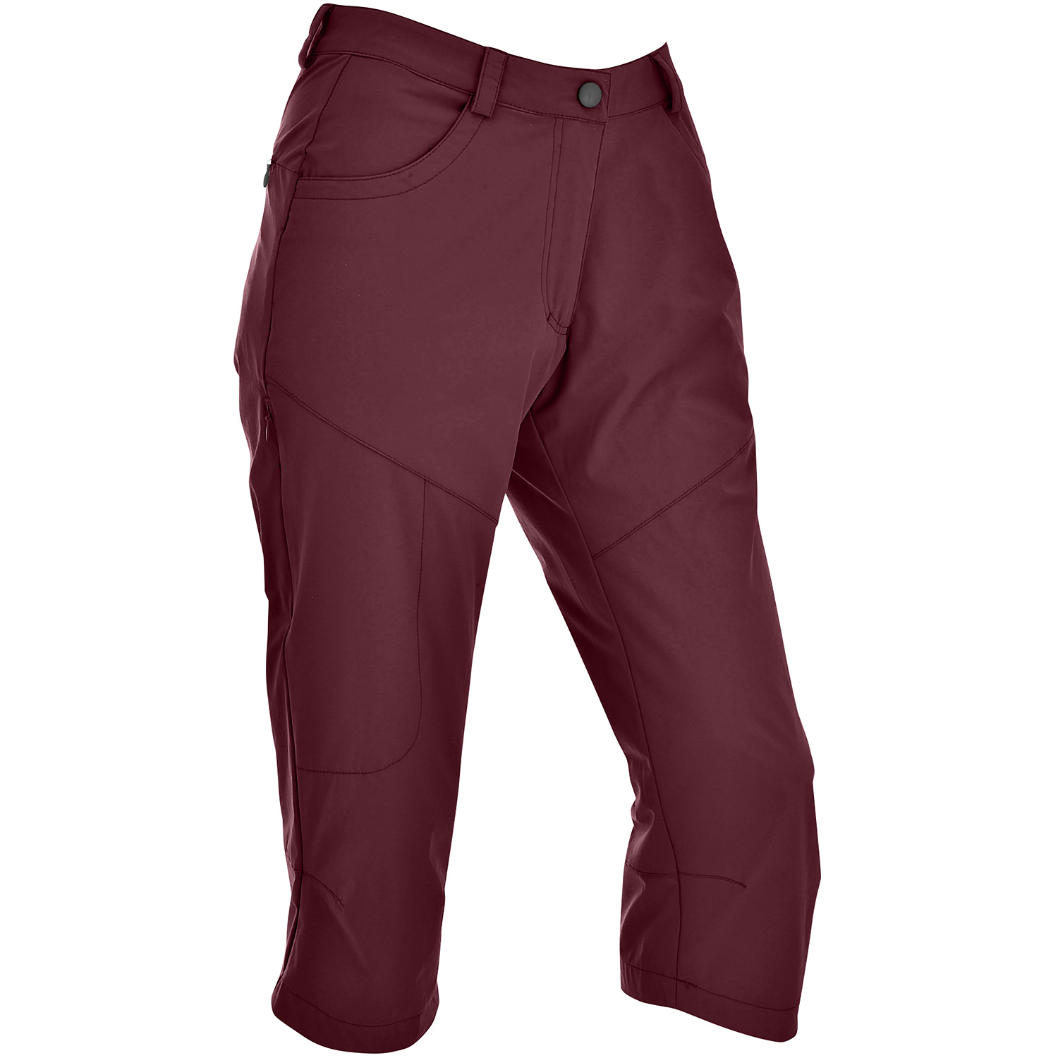 Damen Maul Sport Bordeaux Sidney XT - Caprihose elastic 82 40 Caprihose