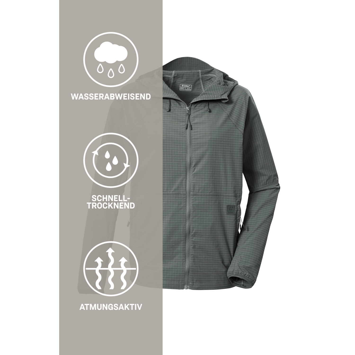 Herren killtec Grau