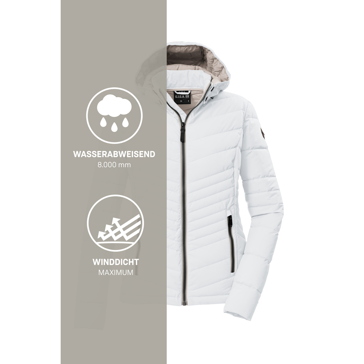 Damen G.I.G.A. DX by killtec Weiß GS 91 WMN QLTD JCKT 00101 50 Funktionsjacke