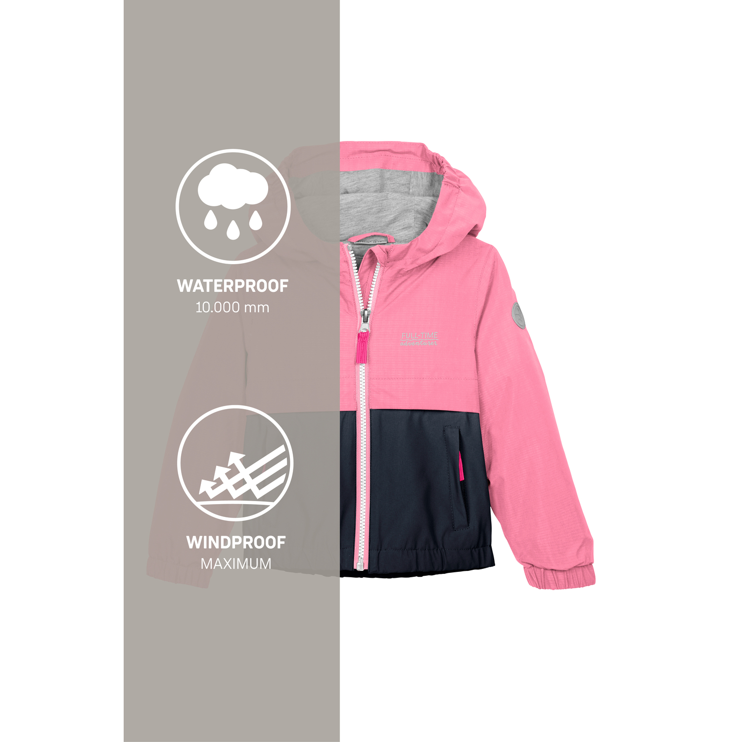 Minis first instinct by killtec Pink FIOS 7 MNS JCKT 00442 122/8 Funktionsjacke