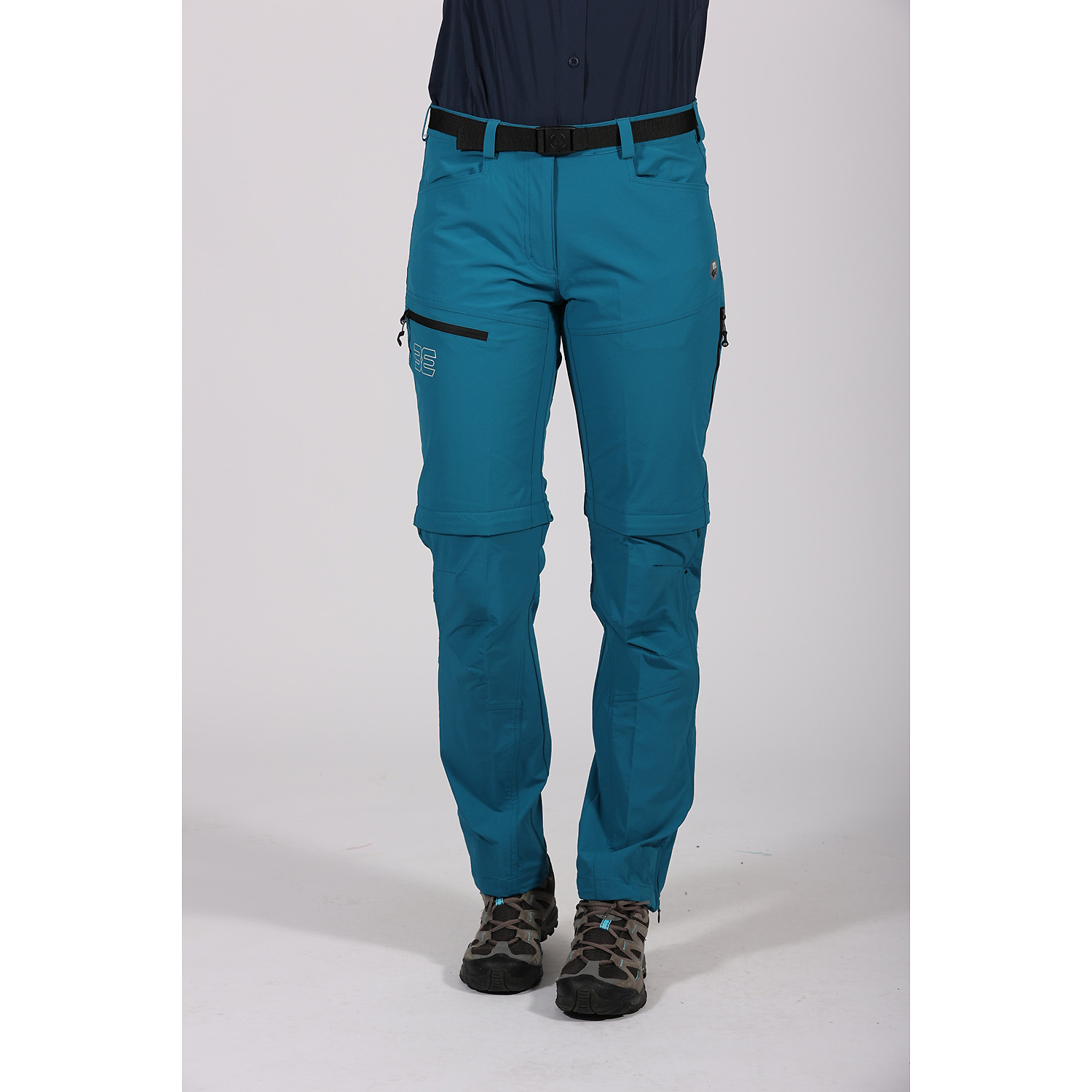 Damen Maul Sport Petrol Simssee - Hybrid Capri elast. 0101 36 Caprihose