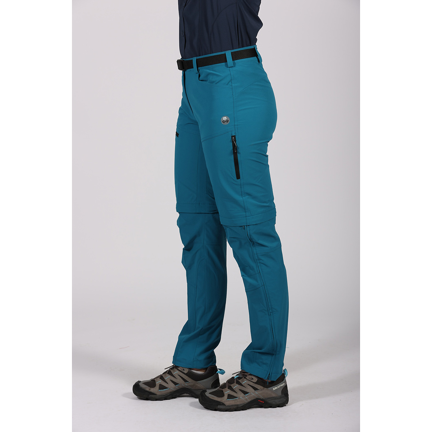 Damen Maul Sport Petrol Simssee - Hybrid Capri elast. 0101 36 Caprihose
