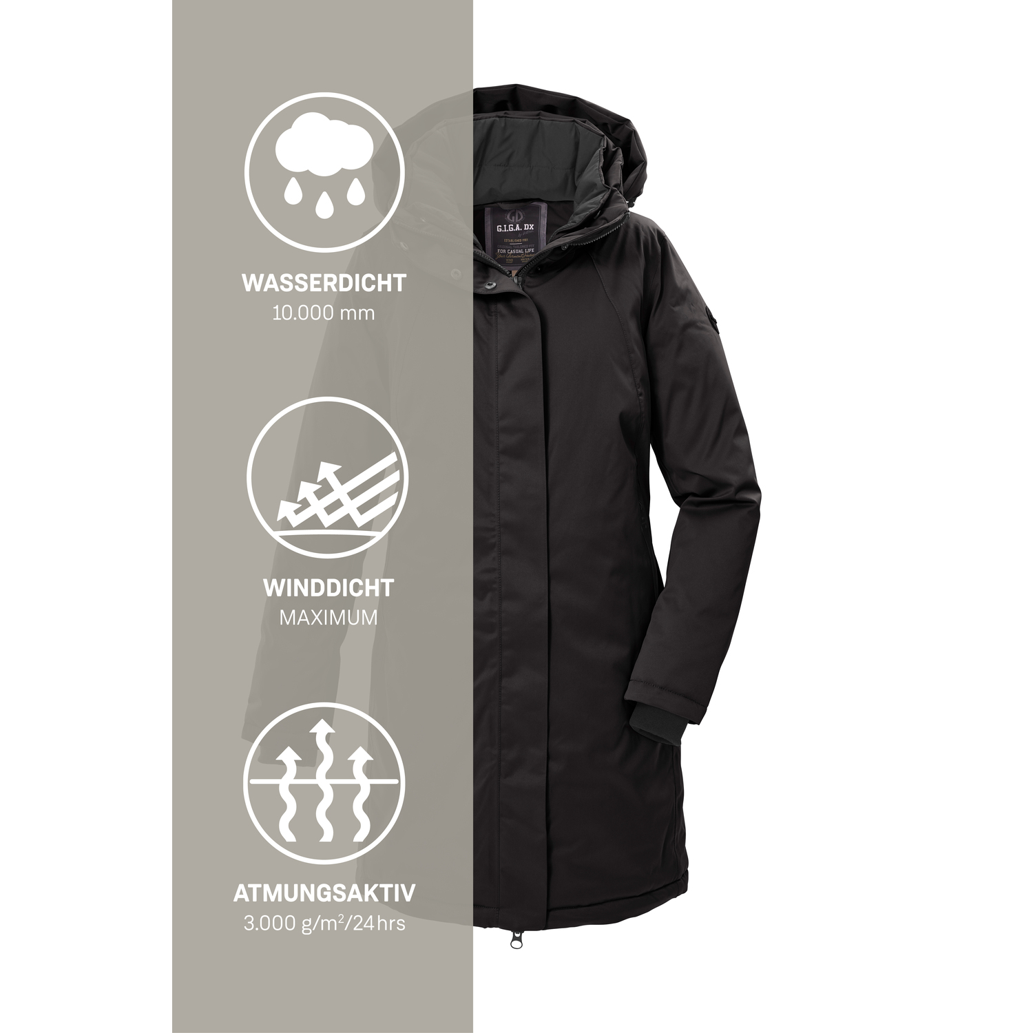 Damen G.I.G.A. DX by killtec Schwarz