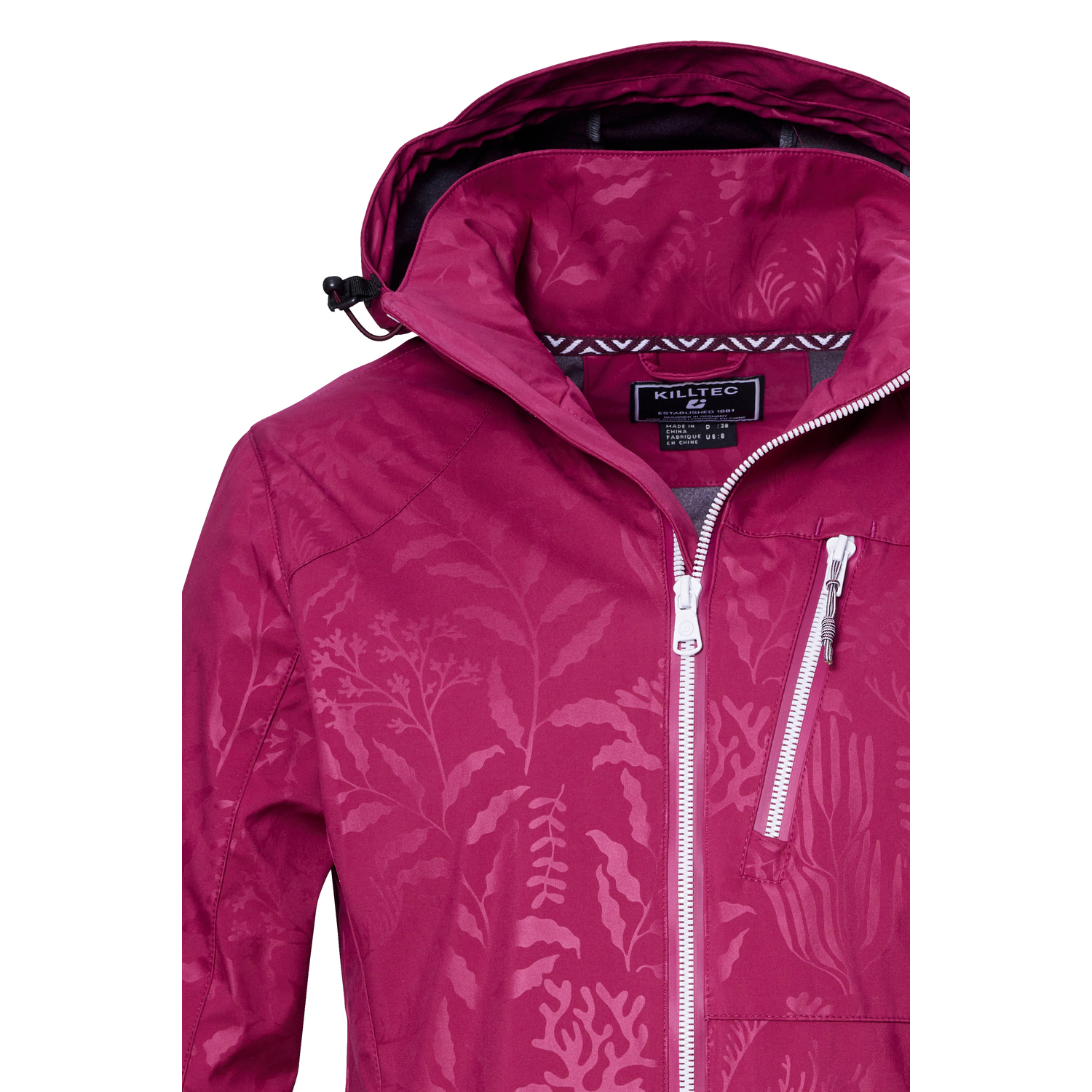 Damen killtec Rot KOS 122 WMN SFTSHLL JCKT FLORA 00499 50 Funktionsjacke
