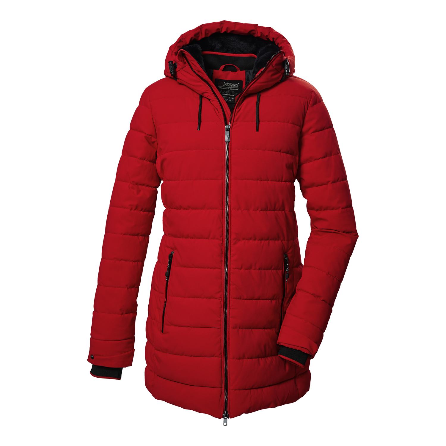 Damen killtec Dunkelrot KOW 55 WMN QLTD PRK 00408 50 Mantel