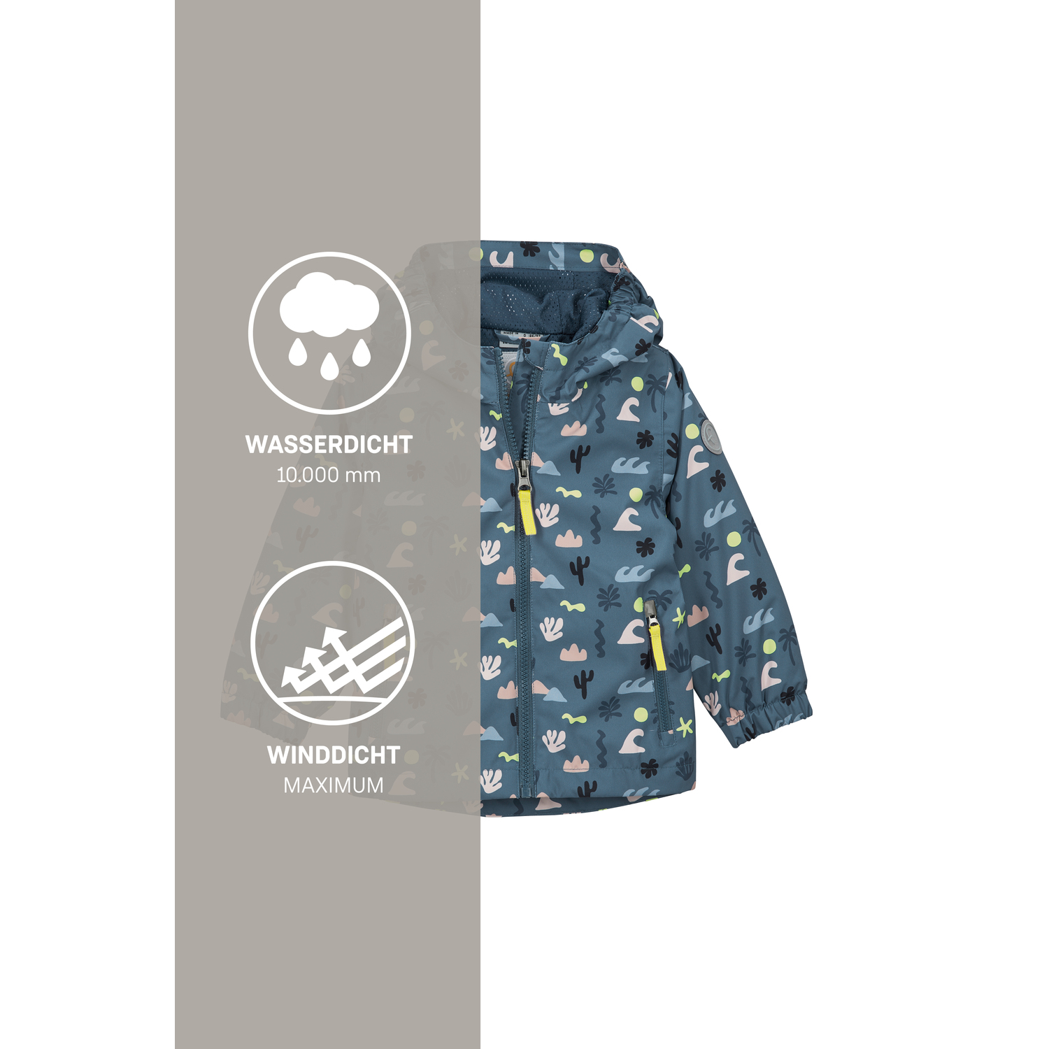 Minis first instinct by killtec Blau FIOS 25 MNS JCKT 00839 122/8 Funktionsjacke