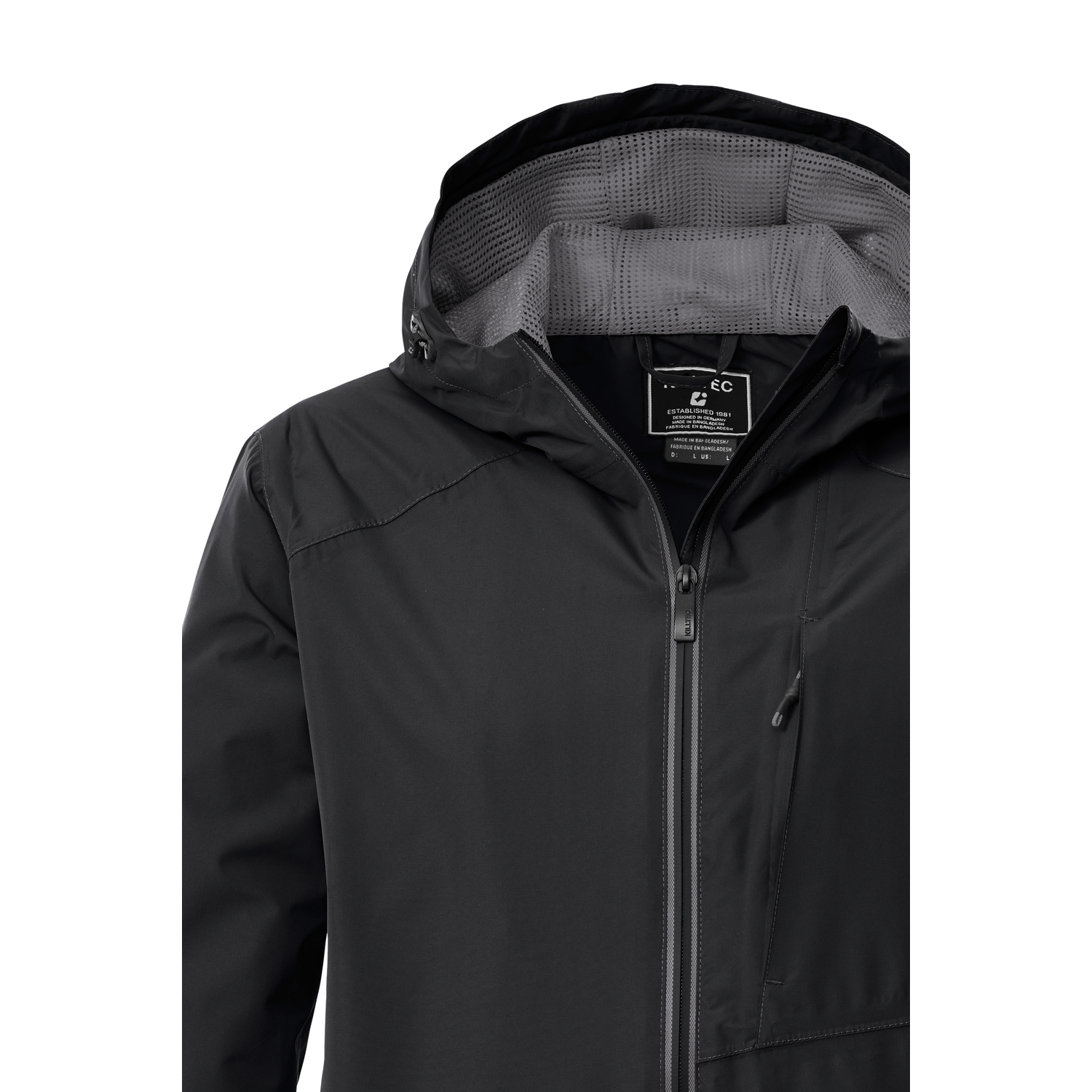 Herren killtec Schwarz KOS 56 MN JCKT Funktionsjacke