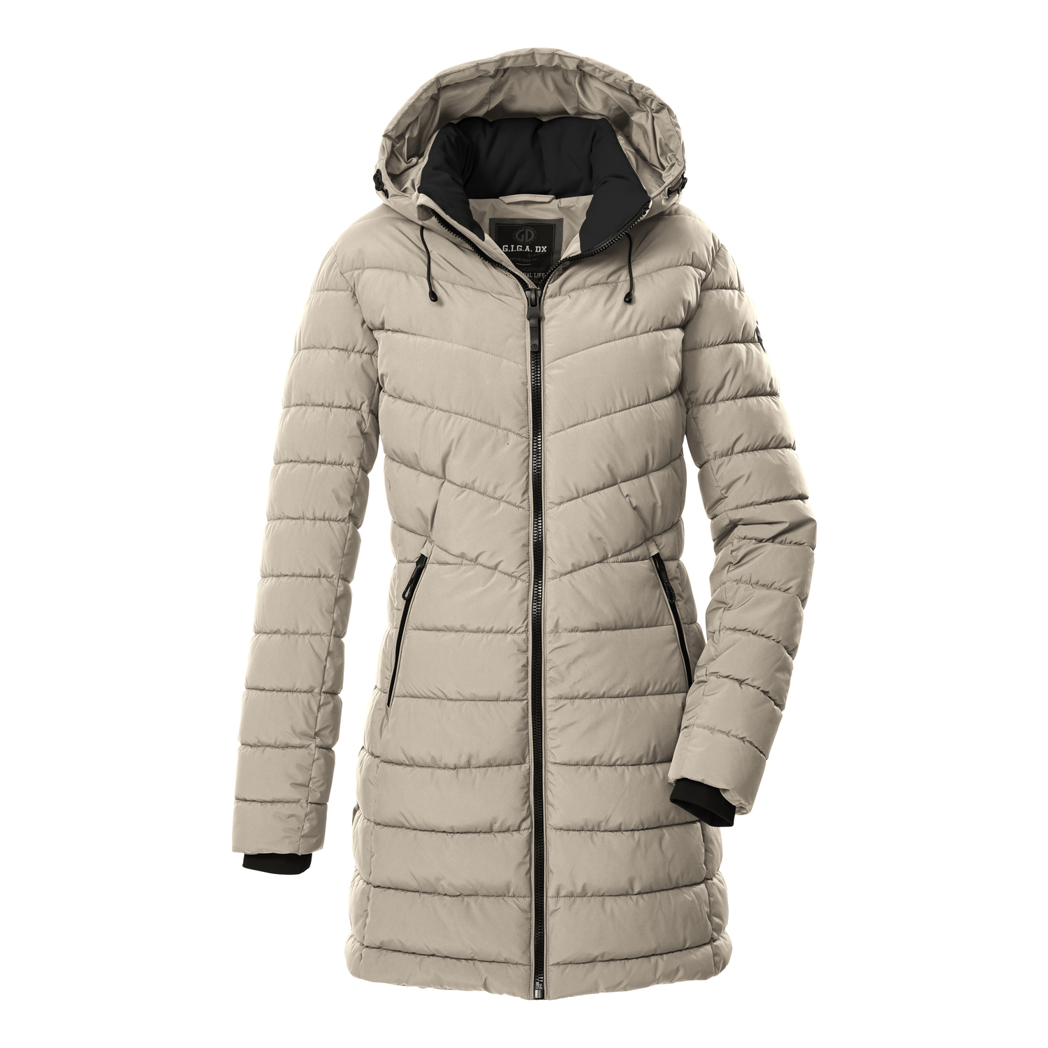 Damen G.I.G.A. DX by killtec Beige GW 74 WMN QLTD PRK 00161 50 Mantel