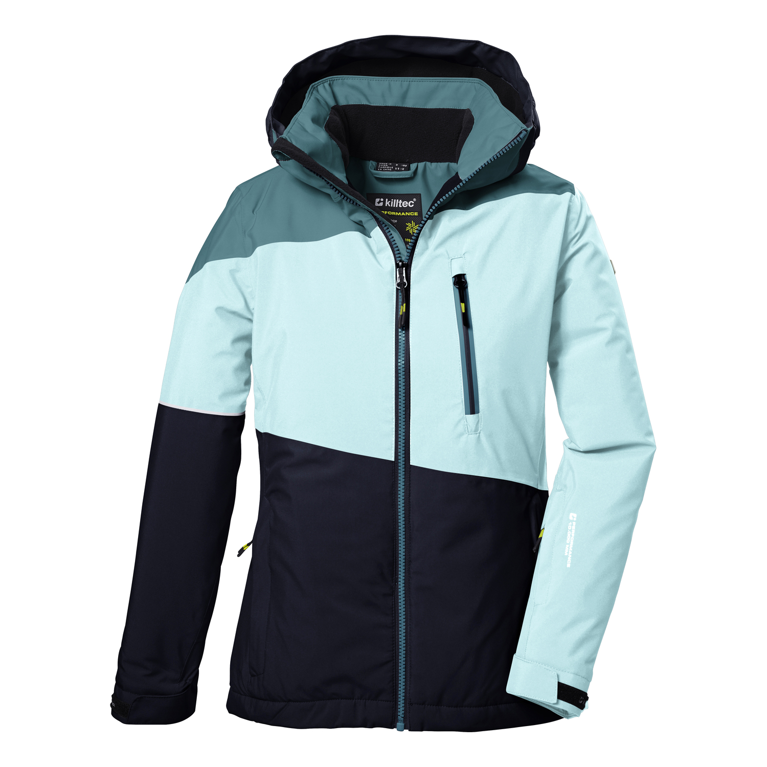 Kinder killtec Grün KSW 331 GRLS SKI JCKT 00708 176 Funktionsjacke