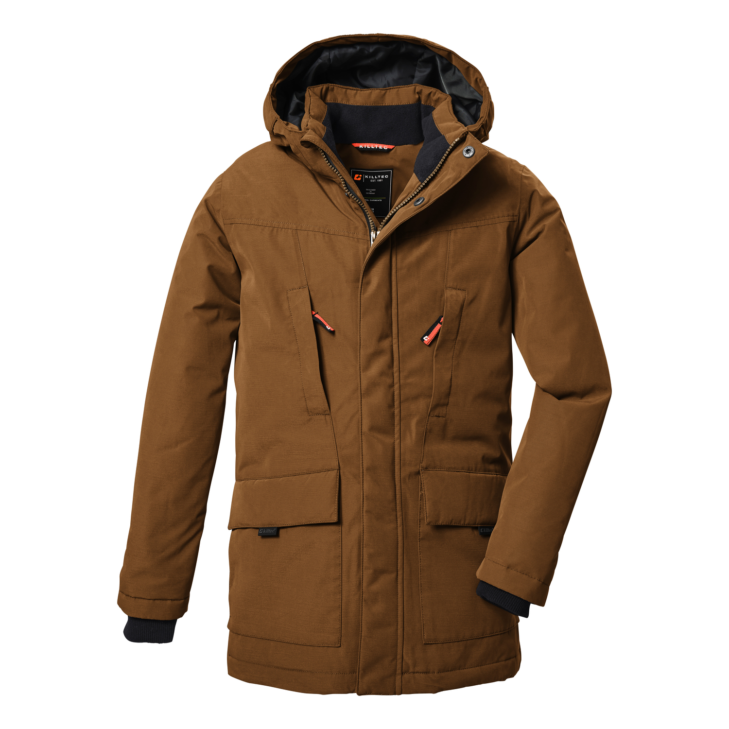 Jungen Kinder killtec Braun KOW 378 BYS PRK 00300 176 Mantel