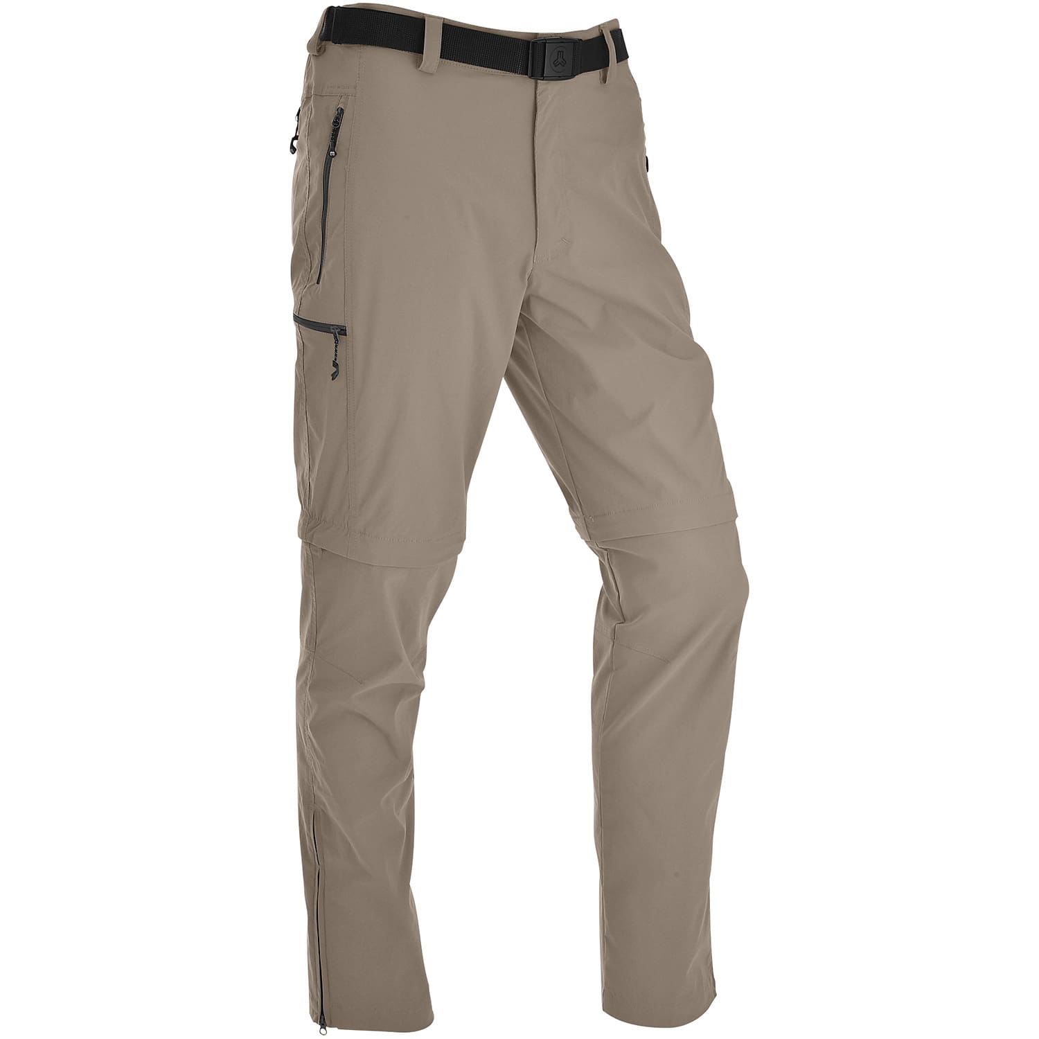 Herren Maul Sport Beige Ontario XT - 2 in1 Zipp off Ho 36 50 Hose