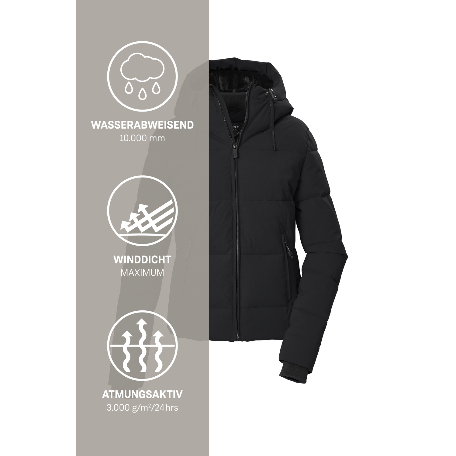 Damen killtec Schwarz