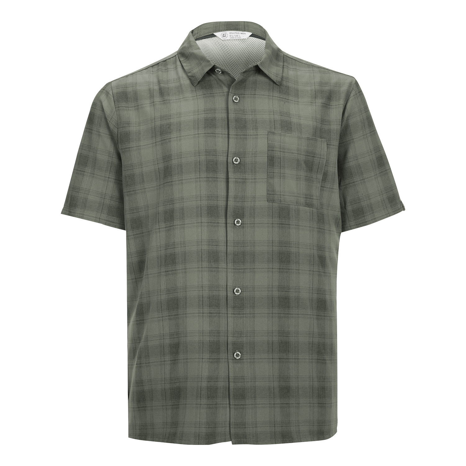 Herren killtec Oliv KOS 98 MN WVN SHRT Hemd