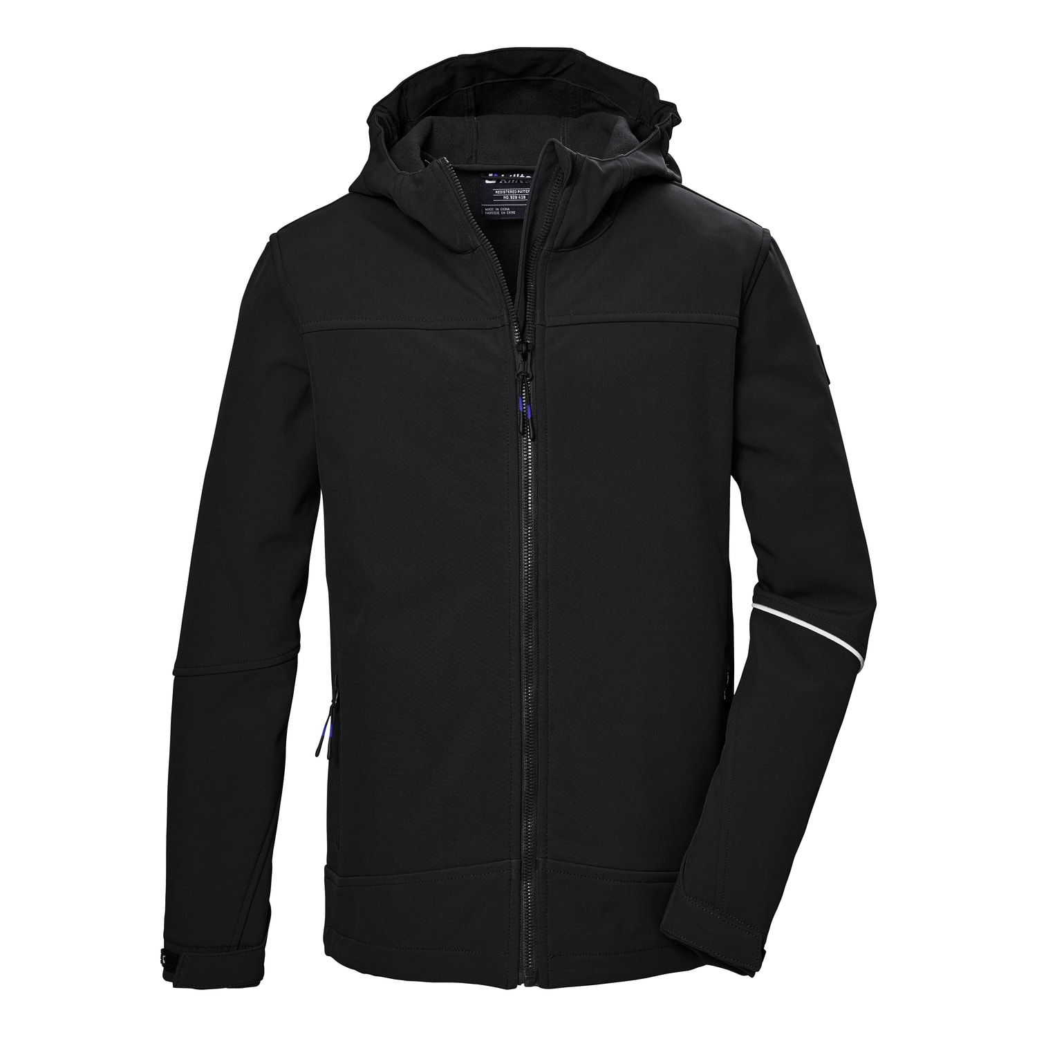 Kinder Jungen killtec Schwarz KOS 143 BYS SFTSHLL JCKT 00200 140 Funktionsjacke