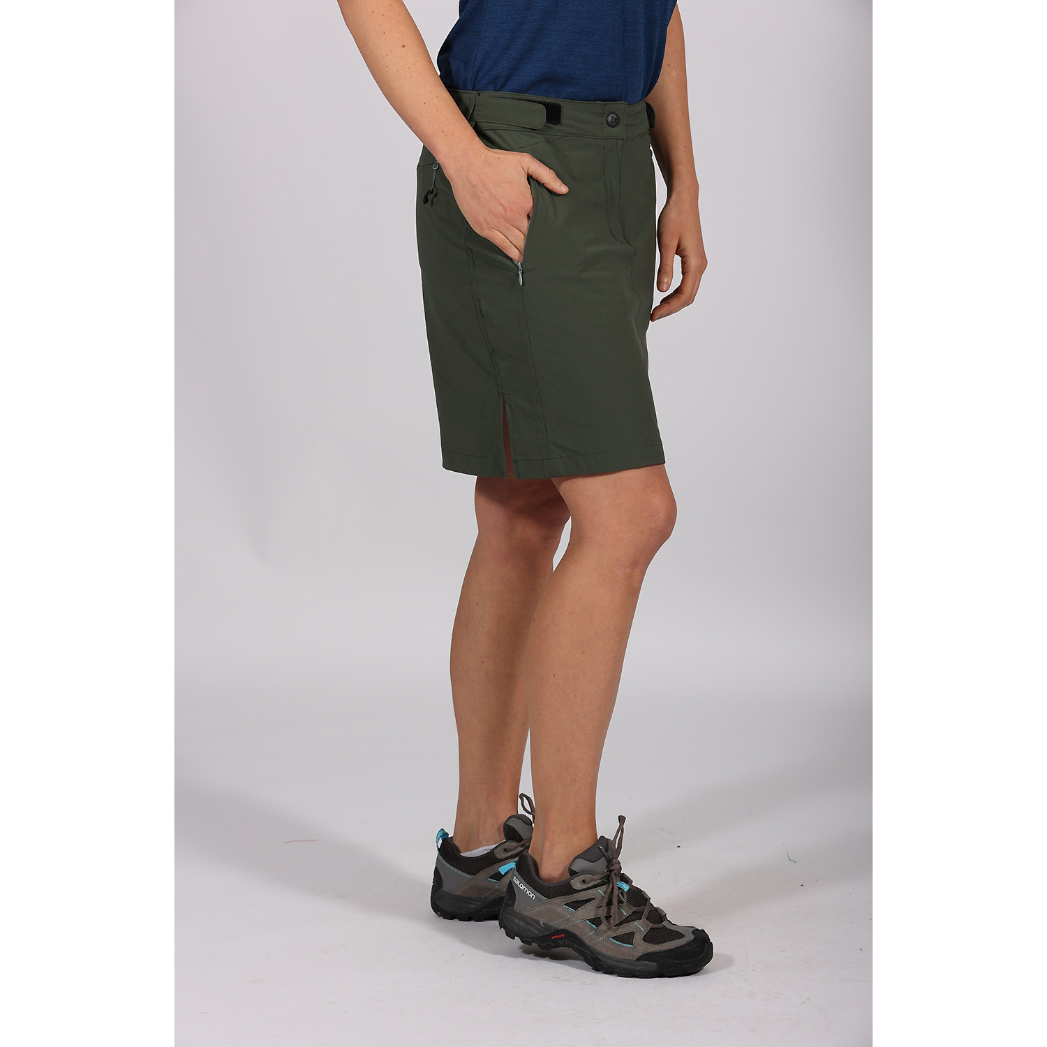 Damen Maul Sport Tannengrün Arco Ultralight-lange Hose ela 4141 18 Hose