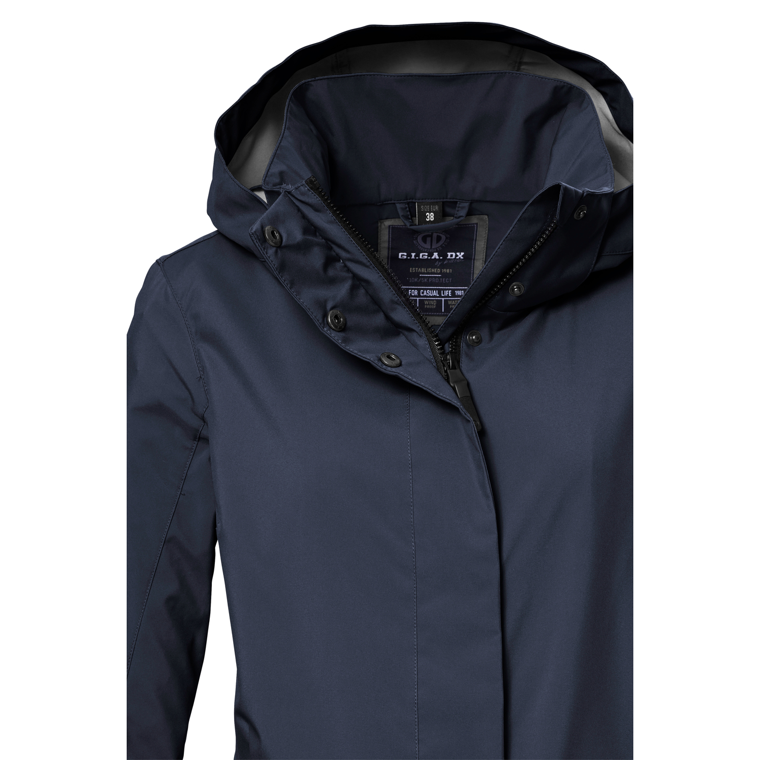 Damen G.I.G.A. DX by killtec Blau GS 95 WMN SFTSHLL PRK 00814 50 Mantel